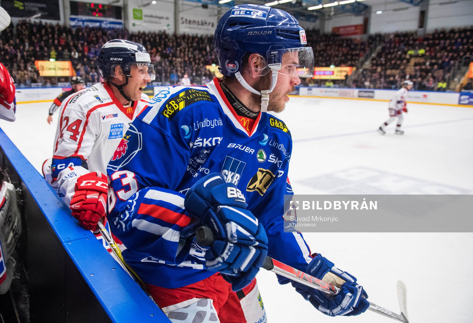 Oskarshamns Robin Söderqvist och Västerviks Conny