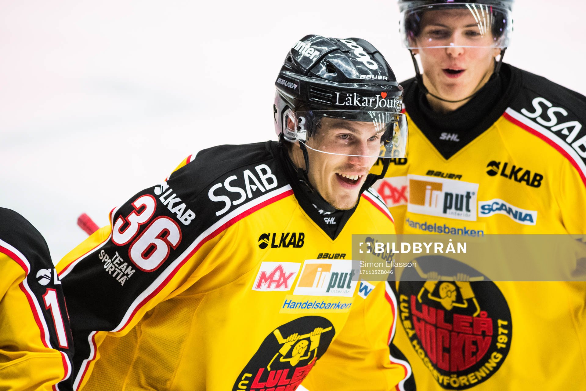 Luleås Emil Larsson jublar