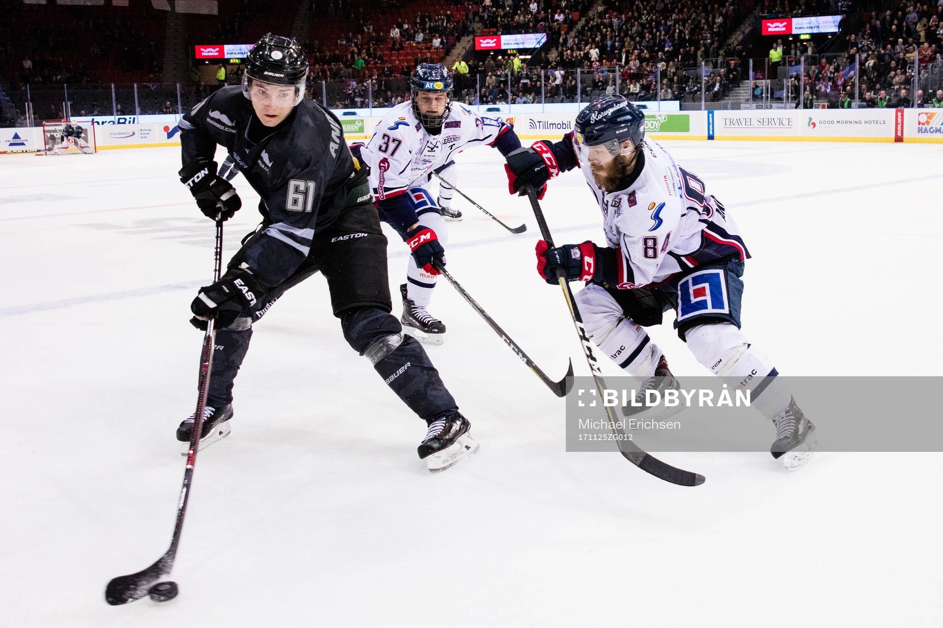Frölundas Lias Andersson mot Linköpings Jimmy Andersson