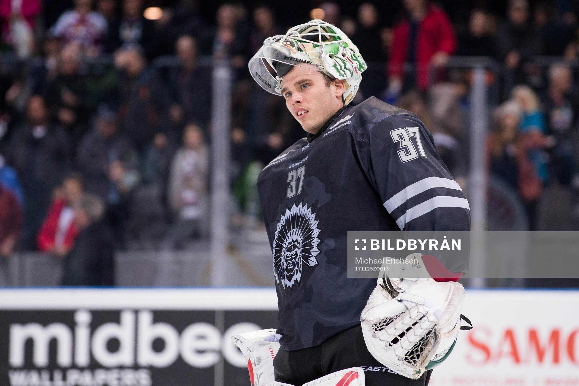 Frölundas målvakt Johan Gustafsson