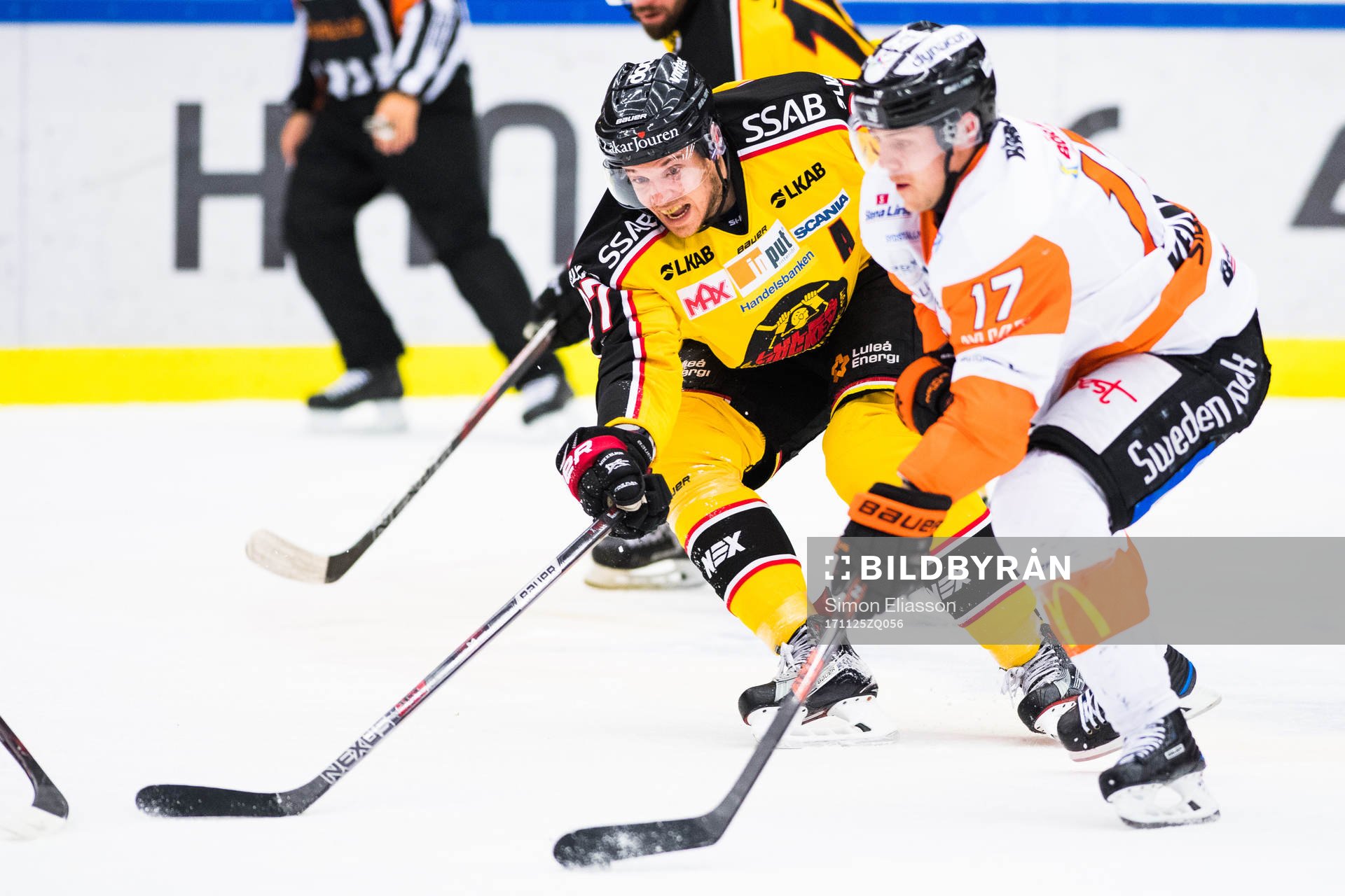 Luleås Andreas Falk och Karlskronas Joel Kellman