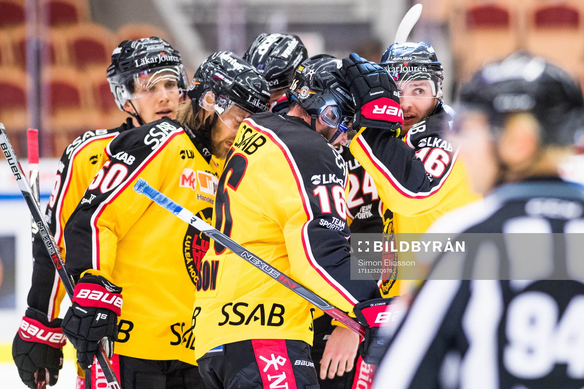 Luleås Emil Larsson jublar