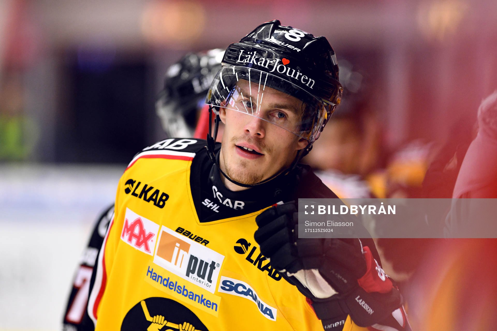 Luleås Emil Larsson jublar