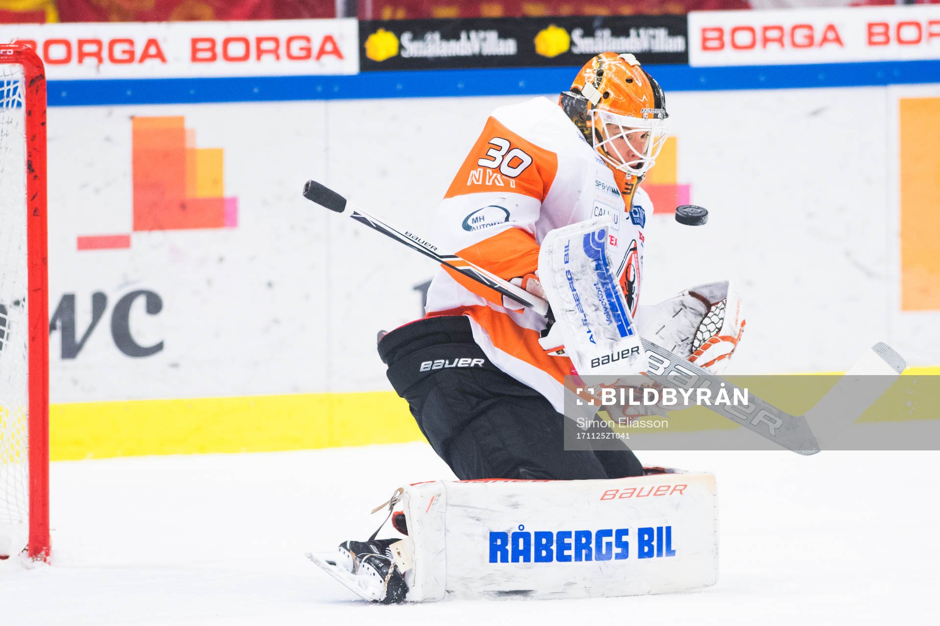 Karlskronas målvakt Henrik Lundberg