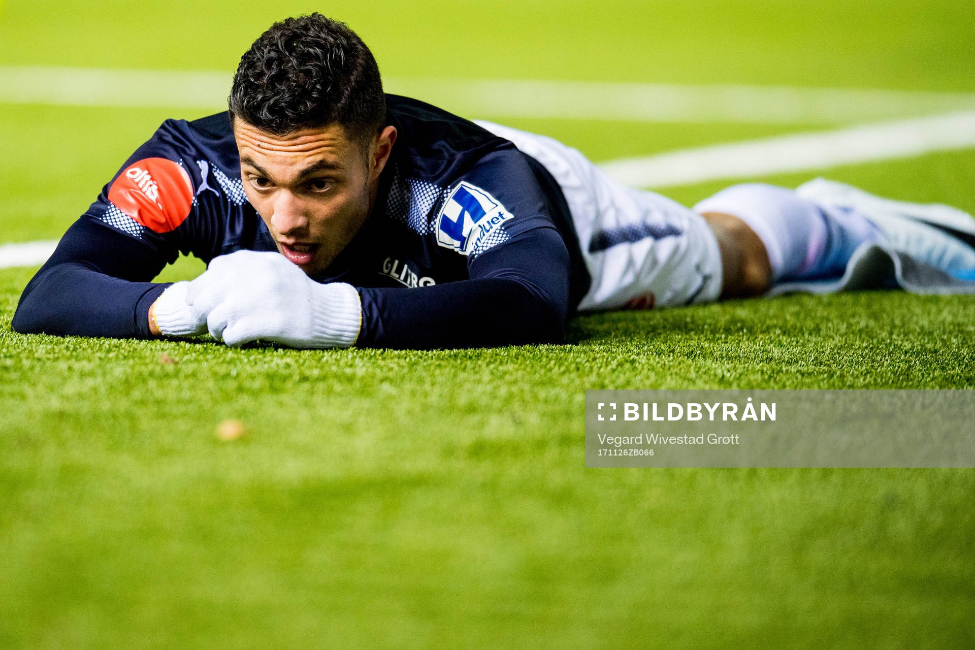 Bassel Jradi of Strømsgodset looks dejected