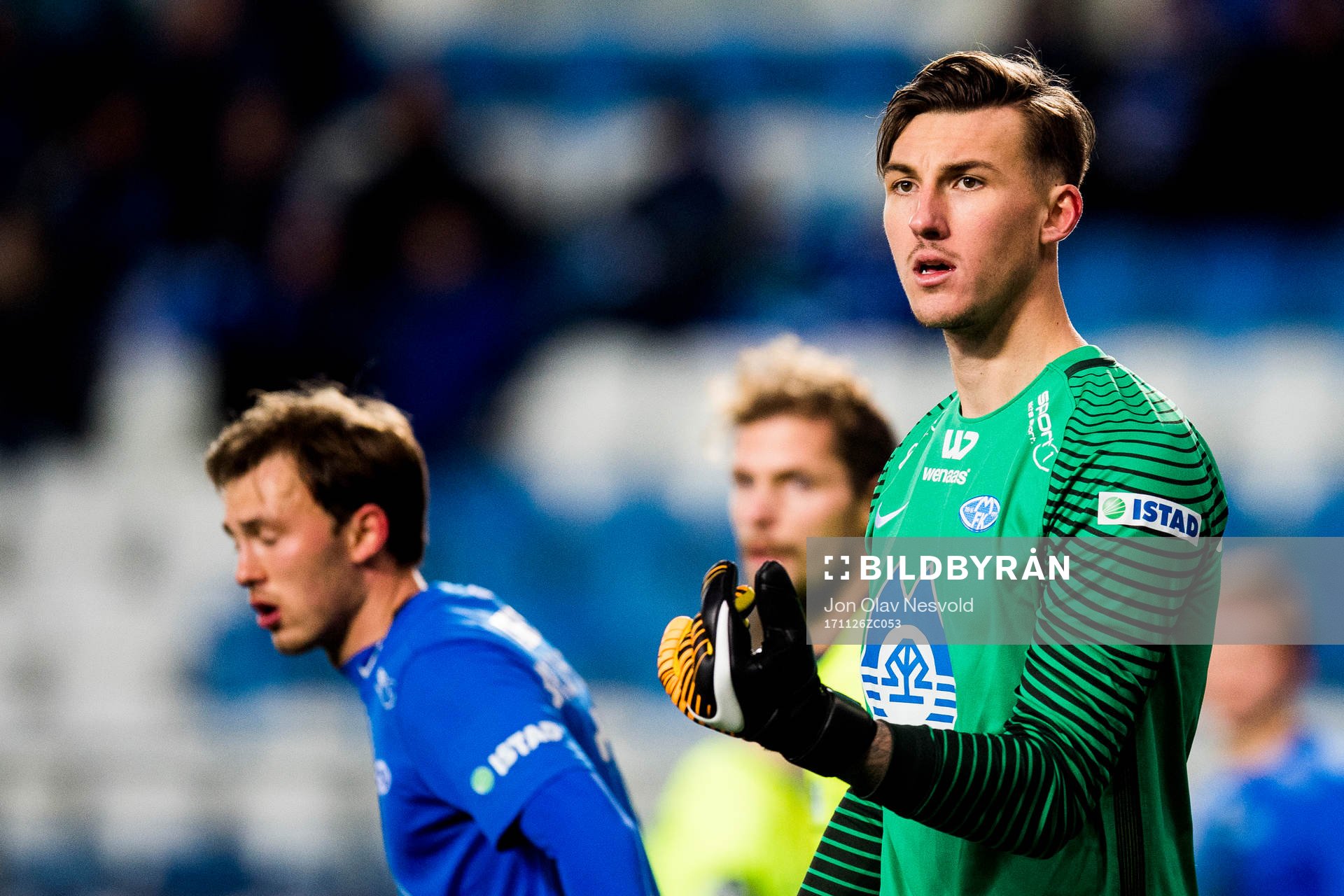 Goalkeeper Andreas Christopher Linde of Molde