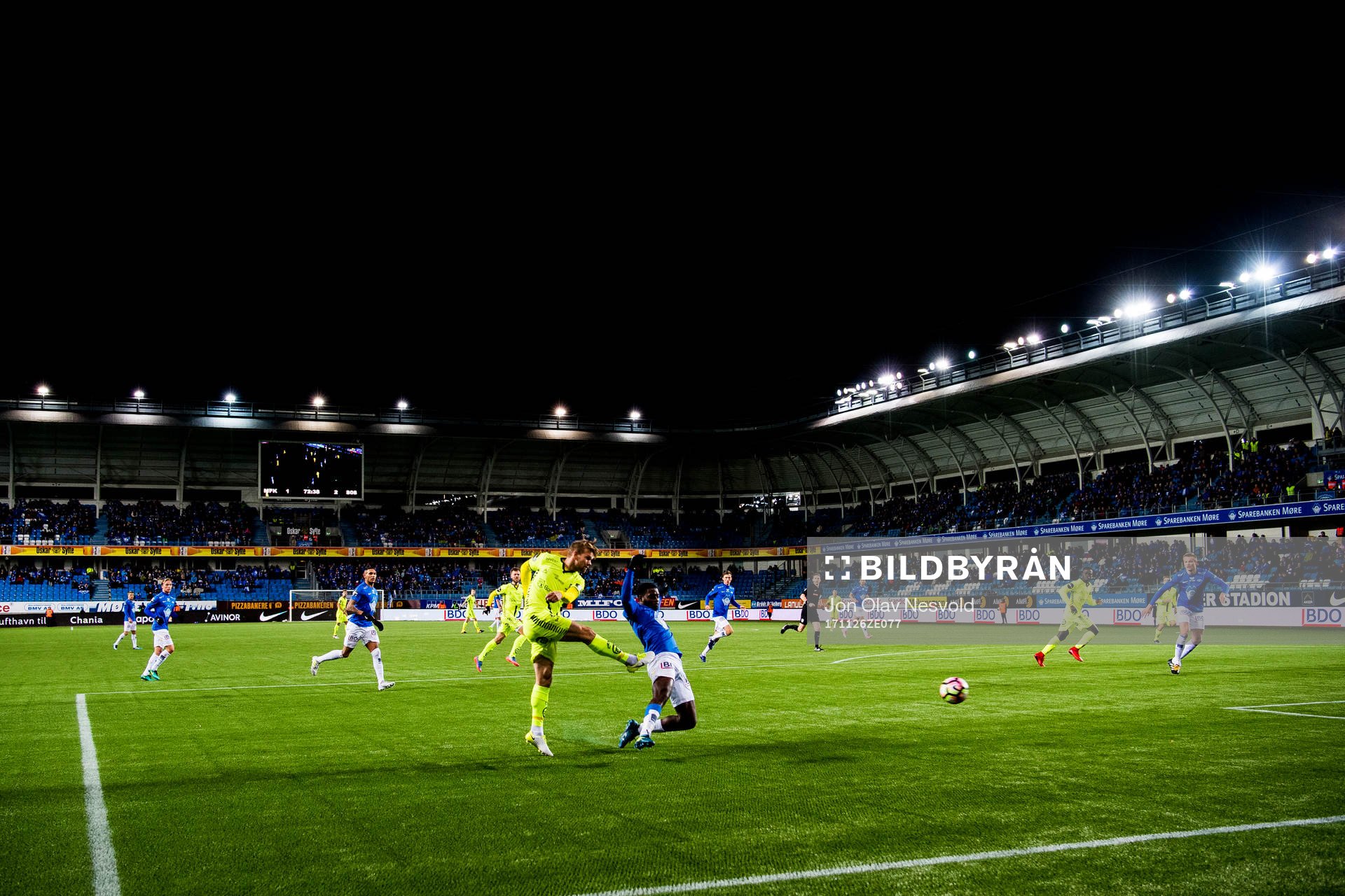 General interor view of Aker Stadion