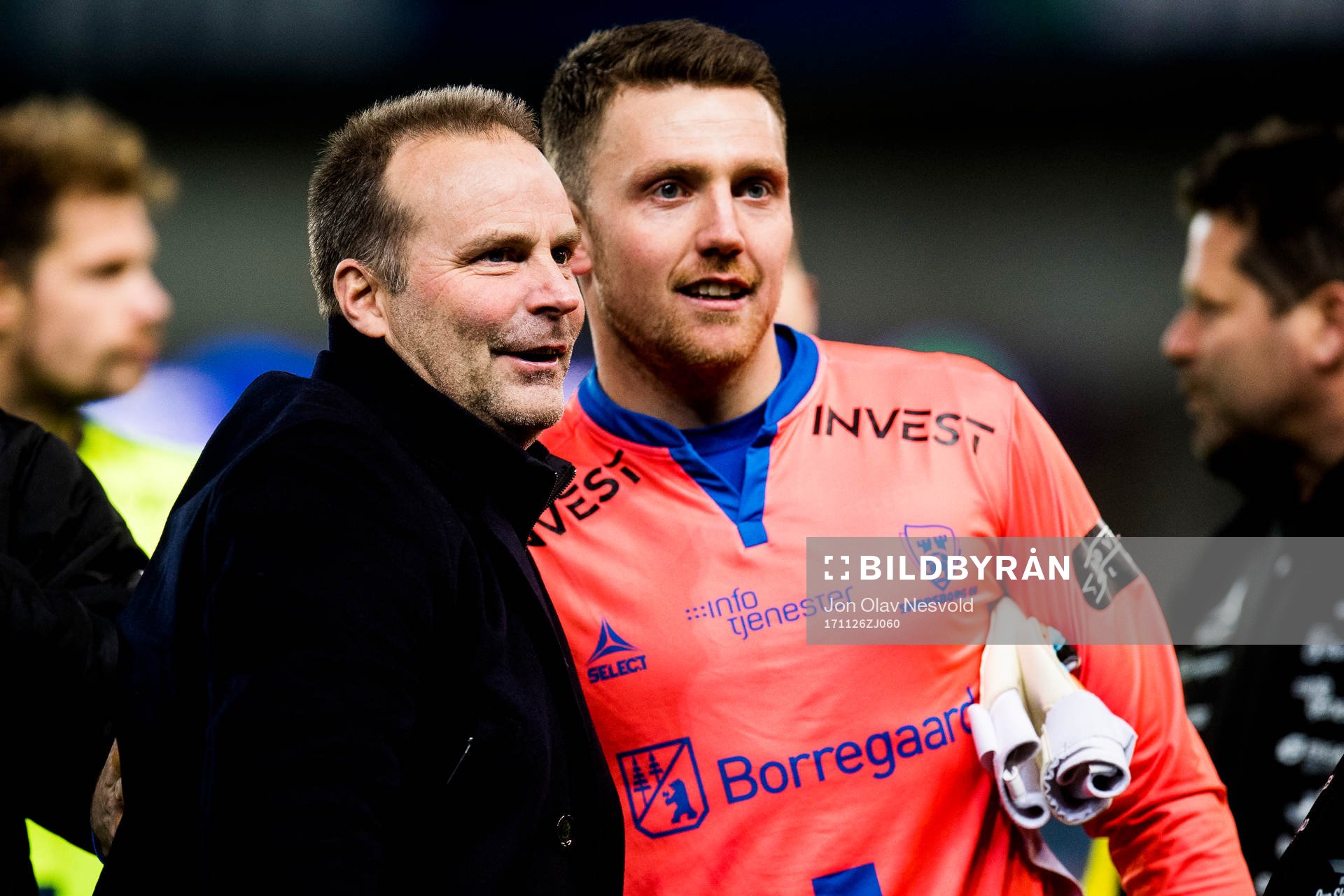 Geir Bakke, head coach of Sarpsborg 08, and goalkeeper