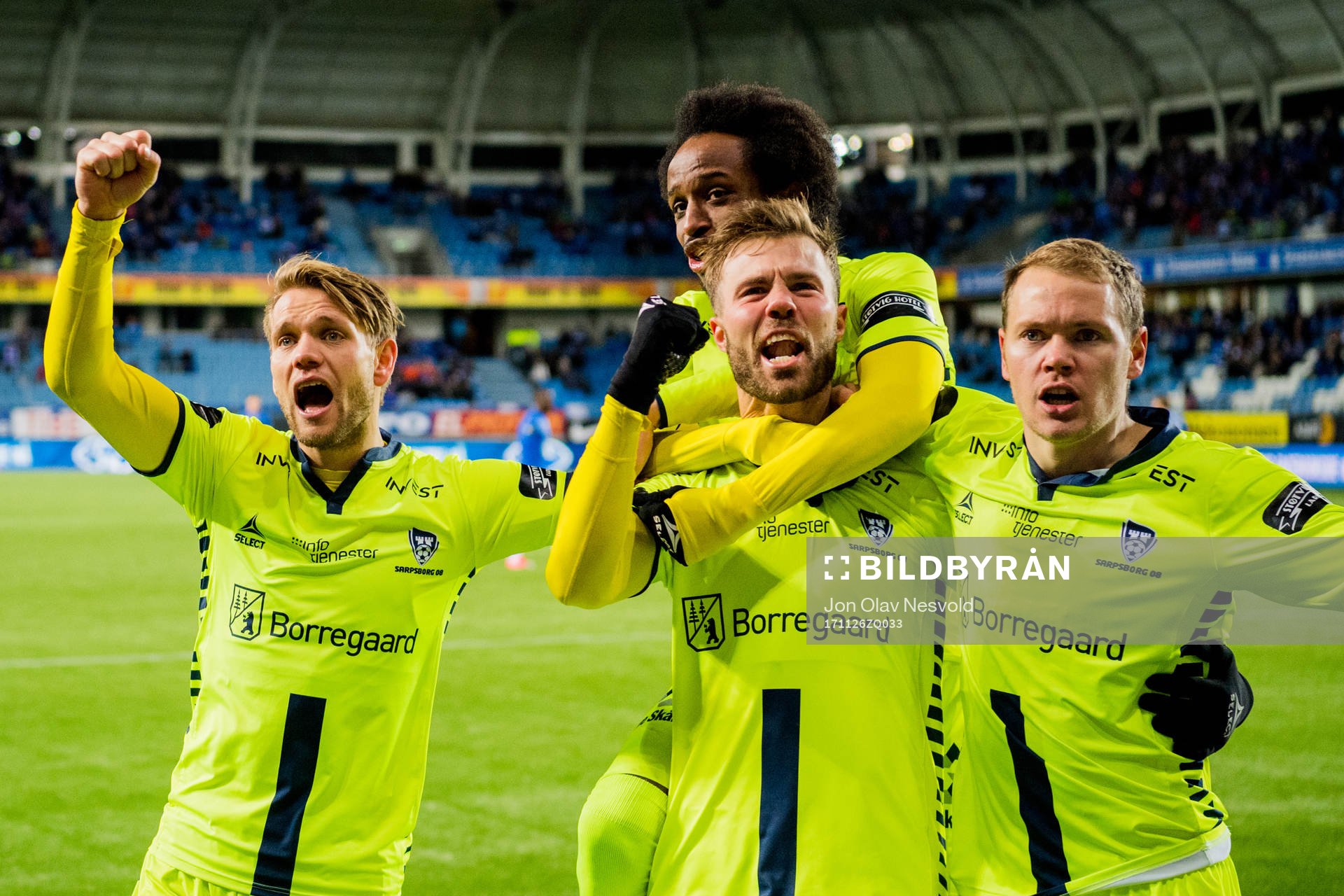 Ole Jørgen Halvorsen, Amin Askar, Patrick Mortensen and