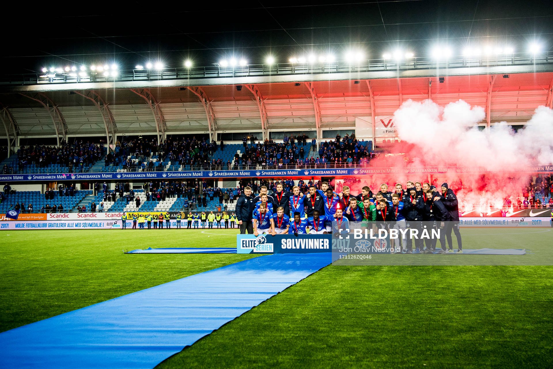 Molde celebrates silver medal in the league