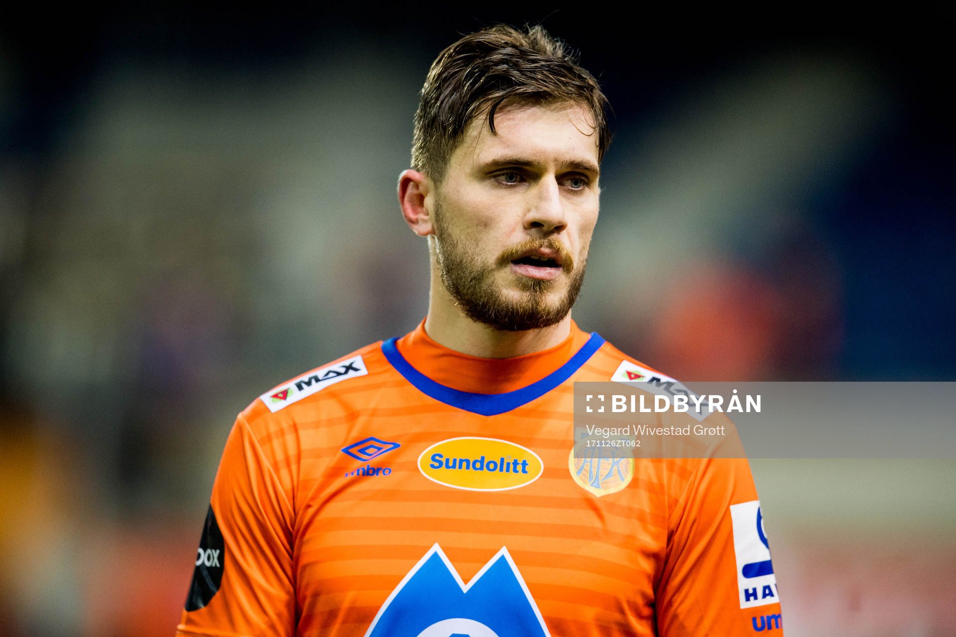 Thanasis Papazoglou of Aalesund looks dejected being
