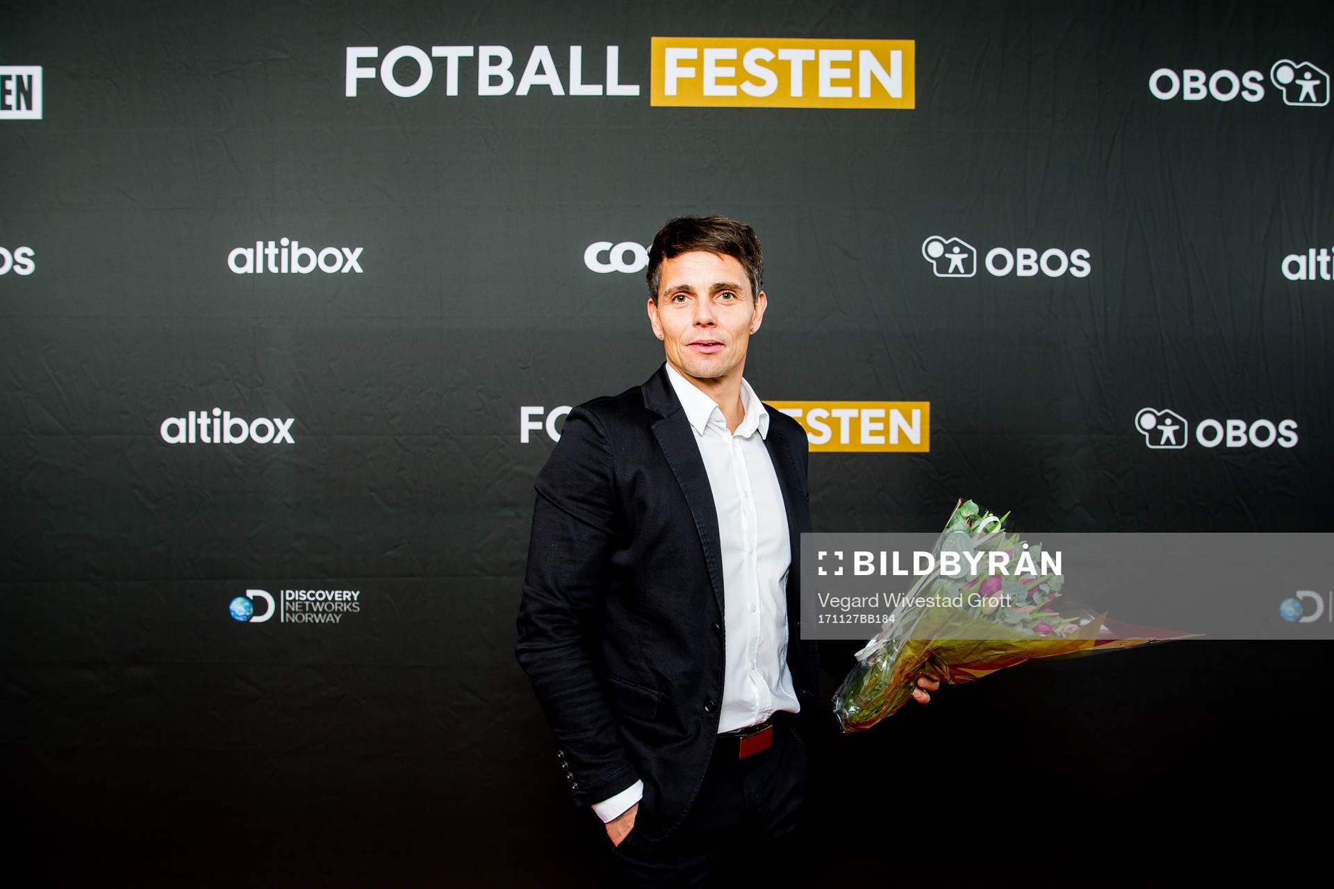 Simo Valakari, head coach of Tromsø, poses for a portrait