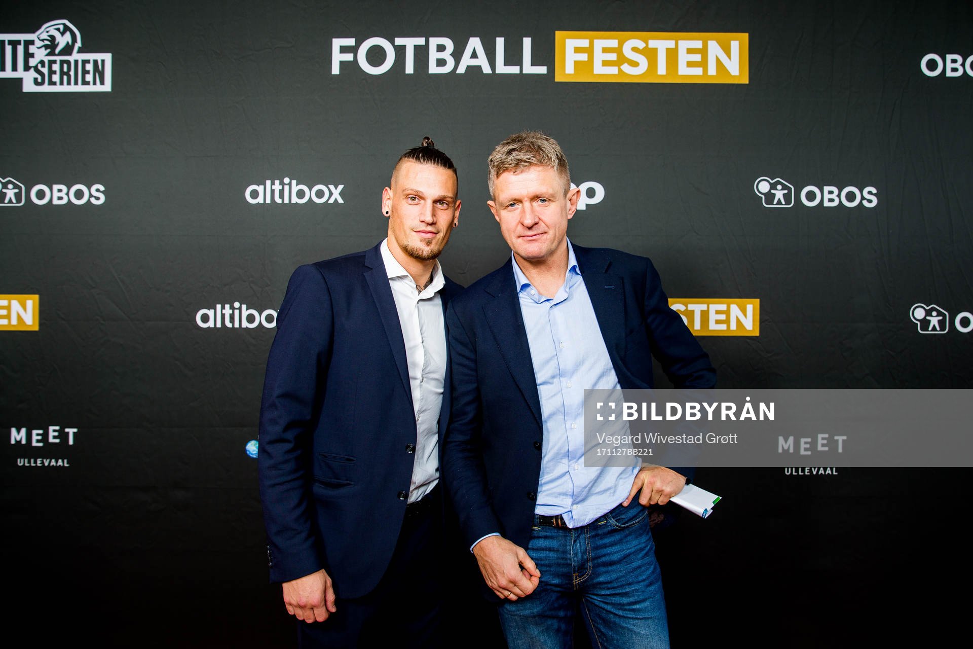 Vito Wormgoor and Lars Arne Nilsen, head coach of Brann,