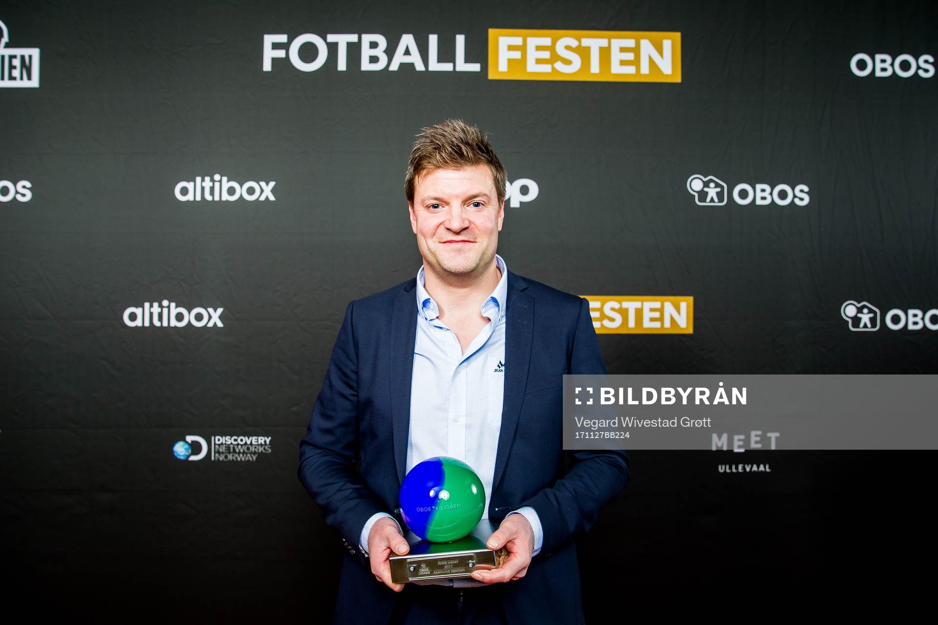 Aasmund Bjørkan of Bodø/Glimt poses for a portrait with
