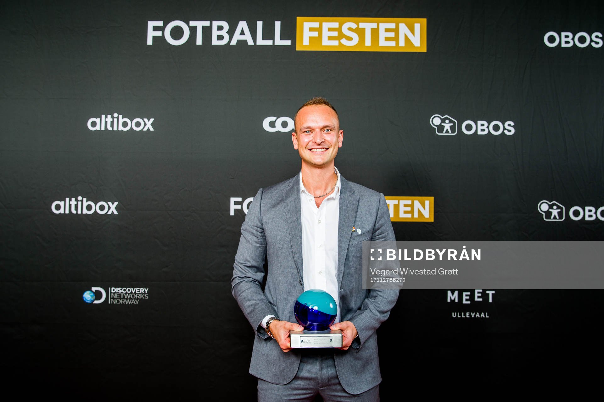 Truls Waaktaar Schøne, of Strømsgodset's supporter group