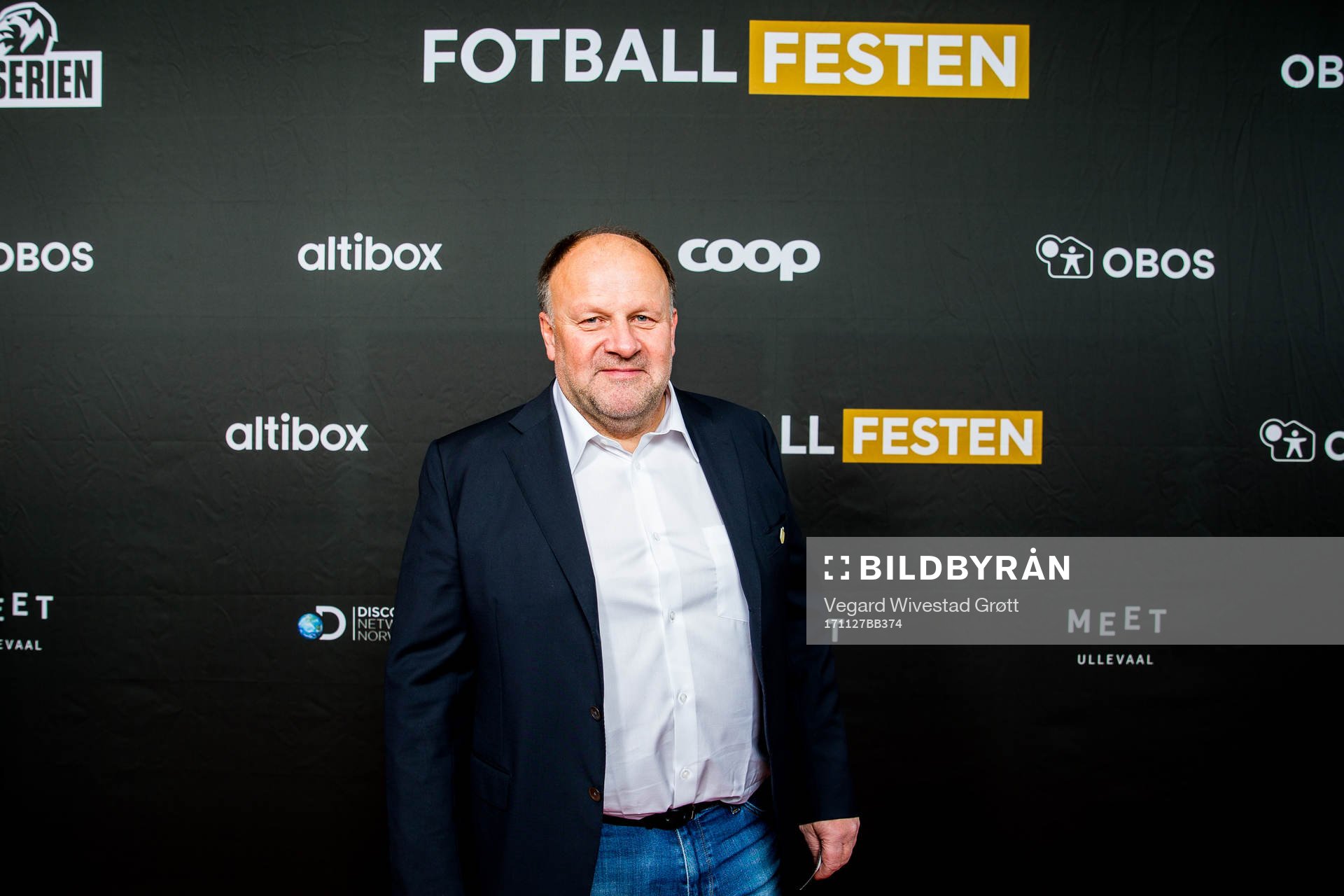 Ivar Koteng, chairman of Rosenborg, poses for a portrait during Fotballfesten on November 27, 2017 in Oslo.