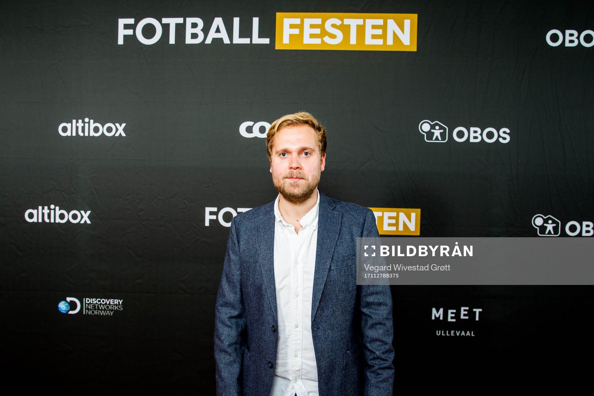 Jon Martin Henriksen, journalist of VG, poses for a portrait