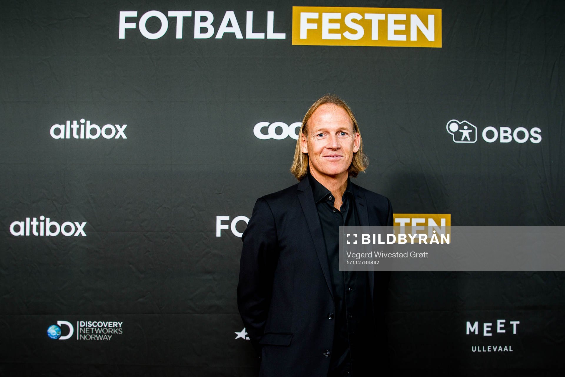 Torgeir Bjarmann poses for a portrait during Fotballfesten on November 27, 2017 in Oslo.