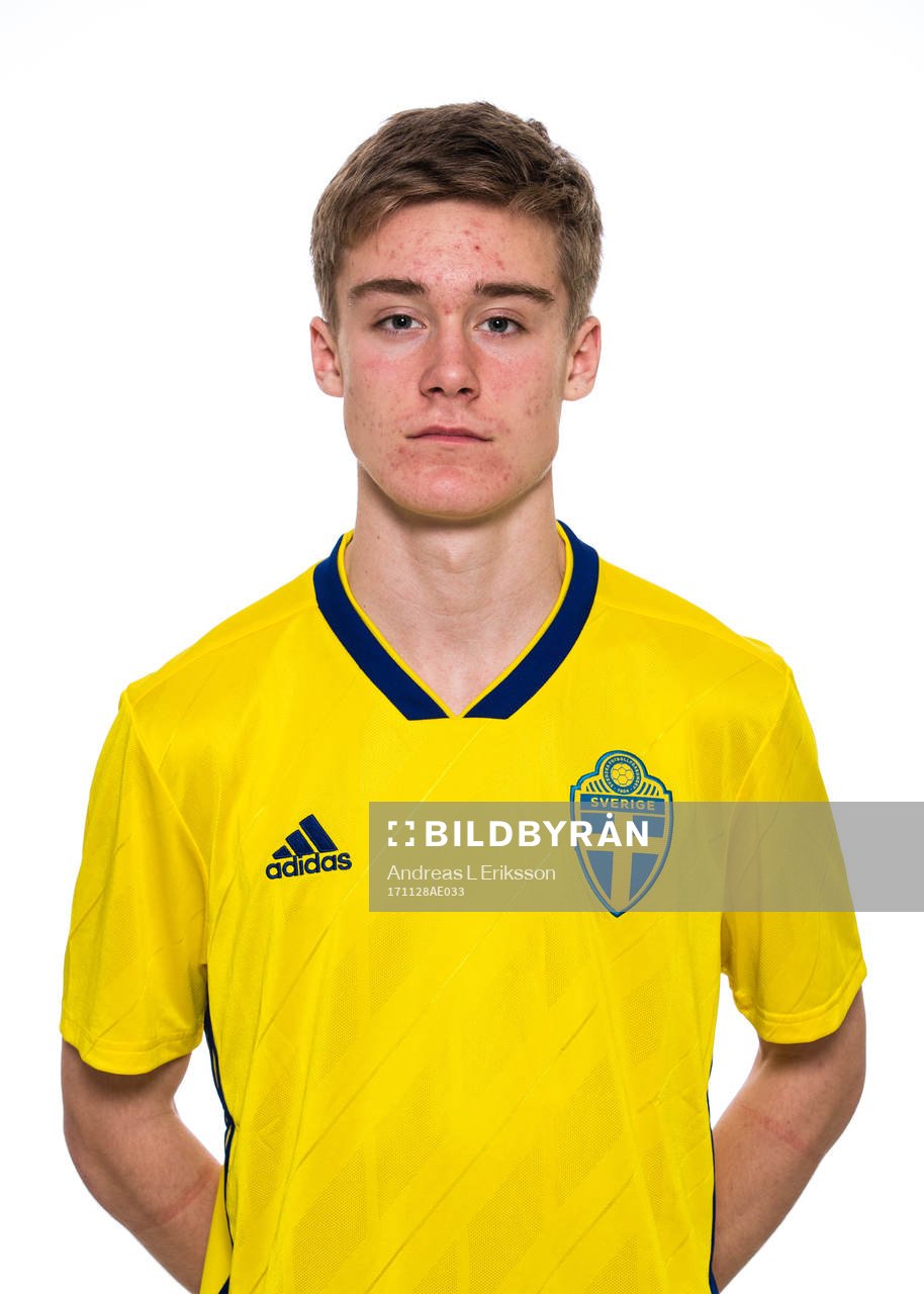 Melvin Sjöland i P15/02-landslaget