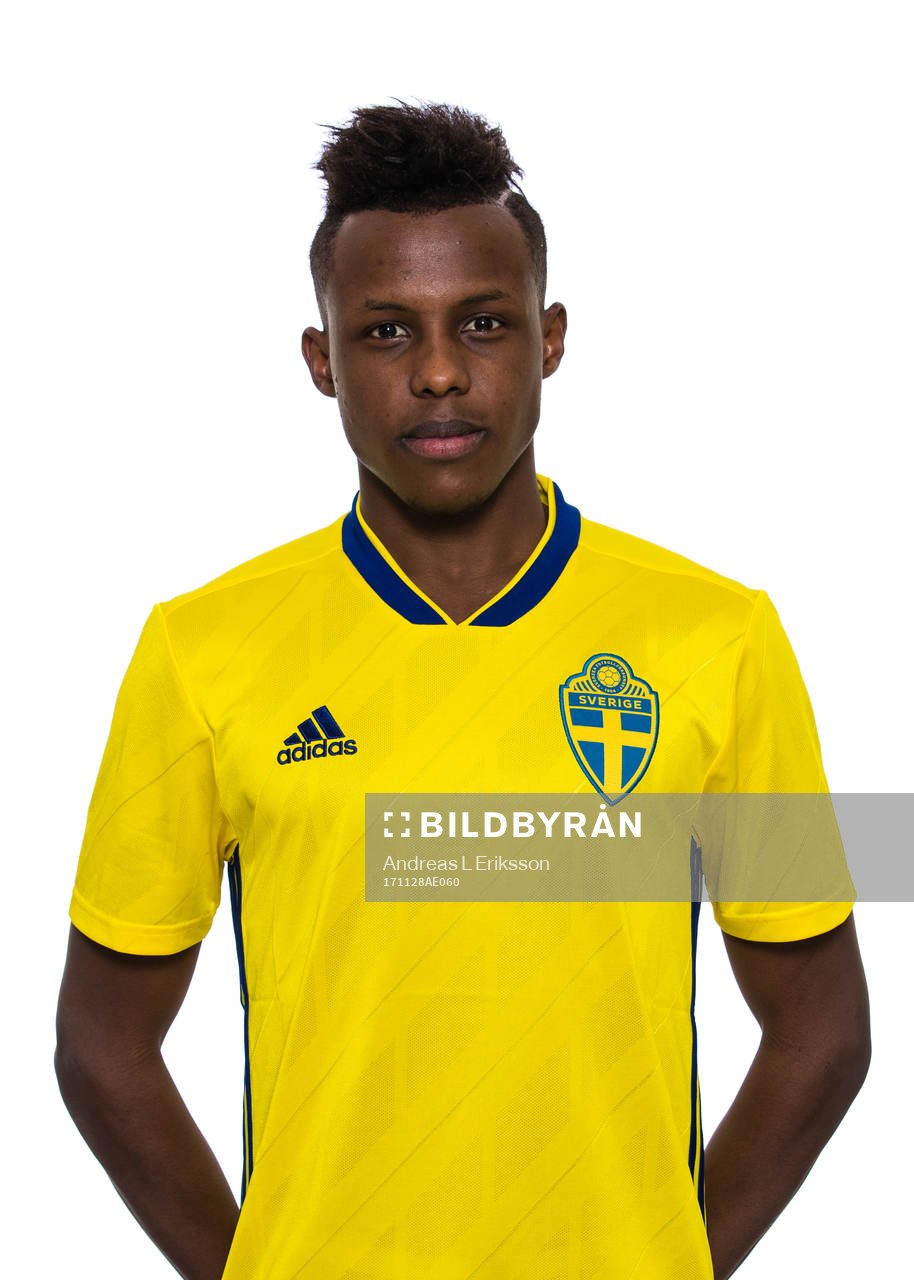 Mustafe Ismail Ahmed i P15/02-landslaget