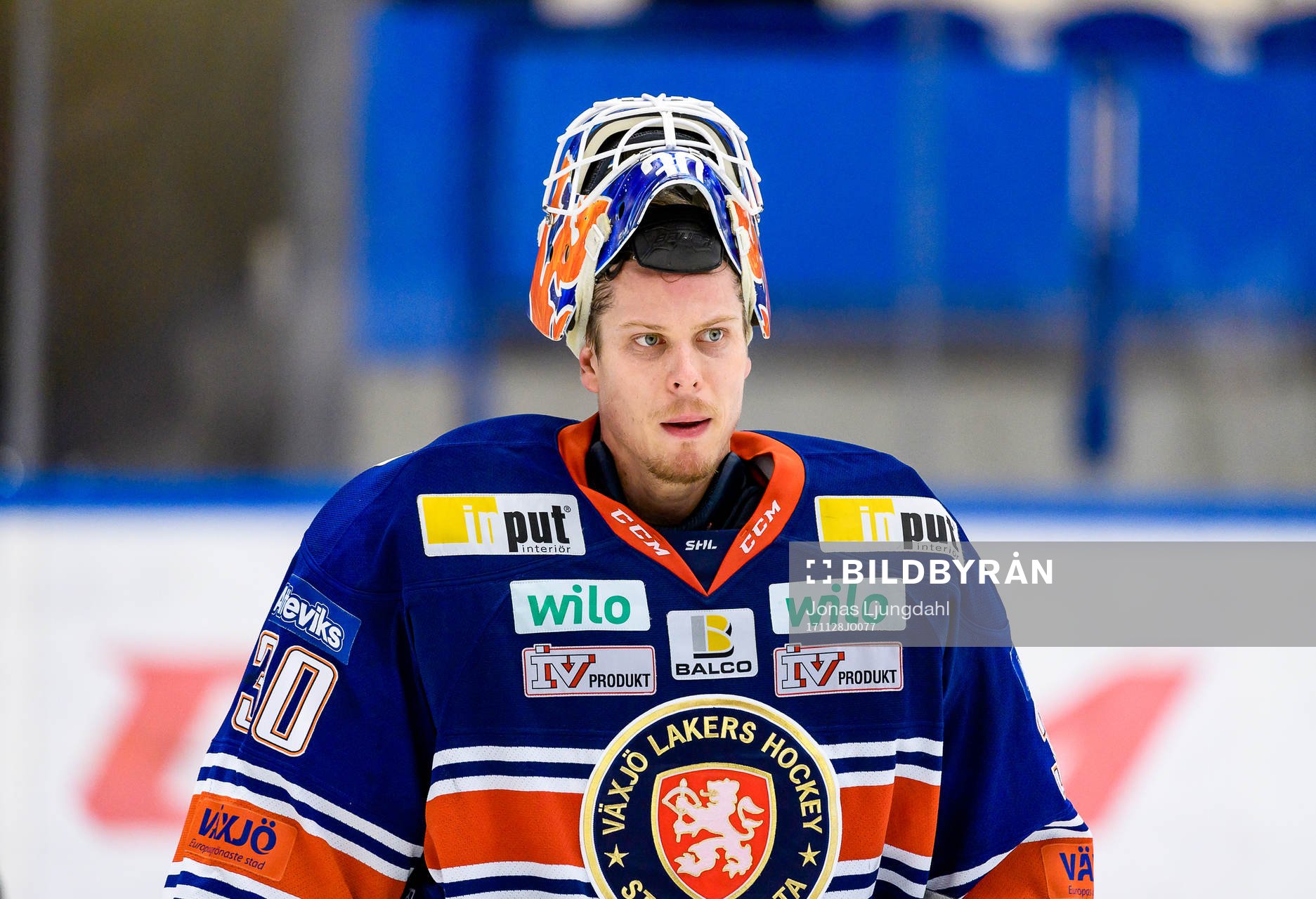 Växjös målvakt Viktor Fasth