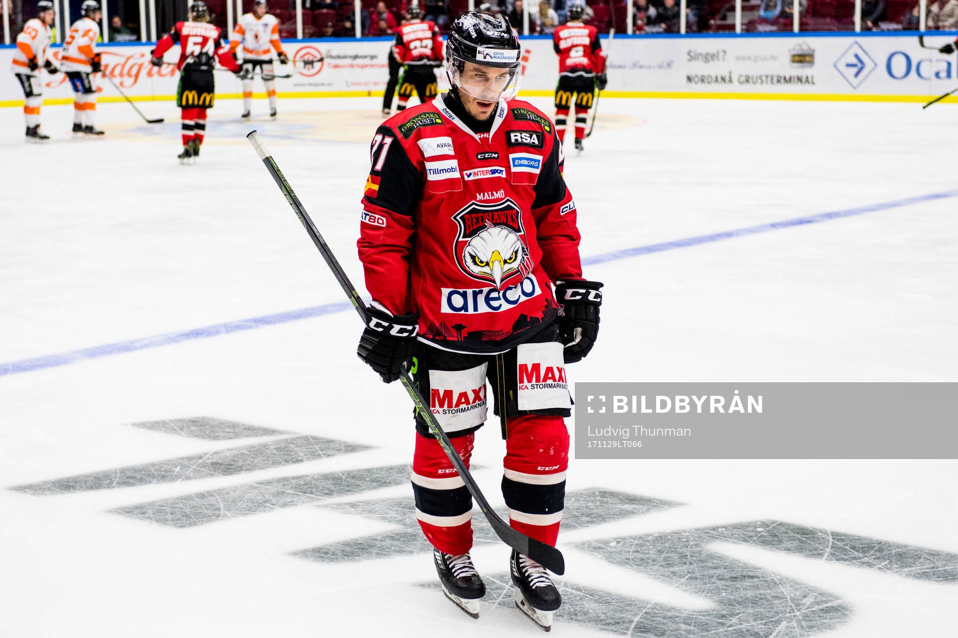 Malmö Redhawks Andy Miele deppar