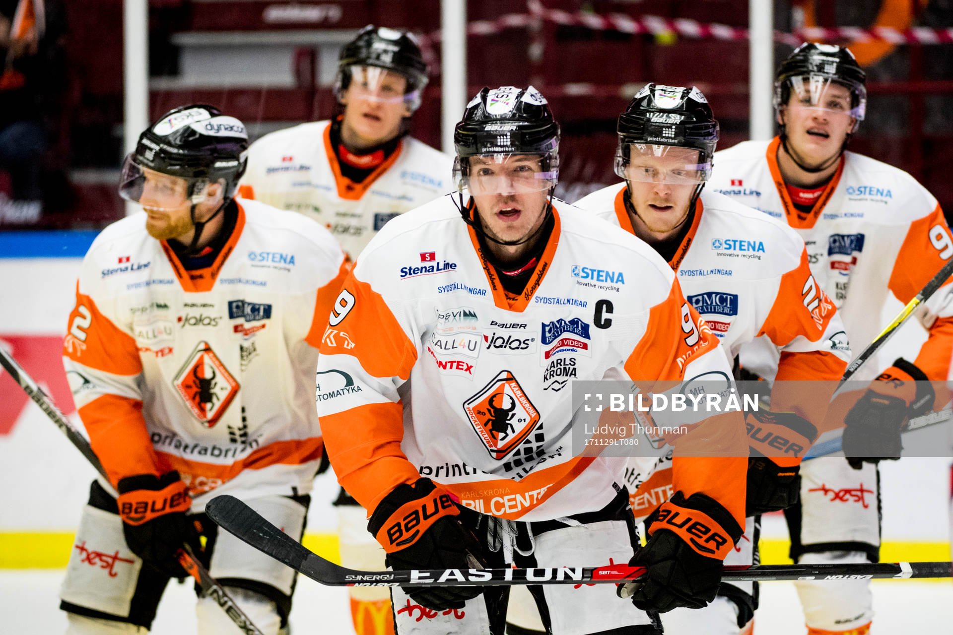 Karlskronas Morten Madsen jublar med lagkamraterna