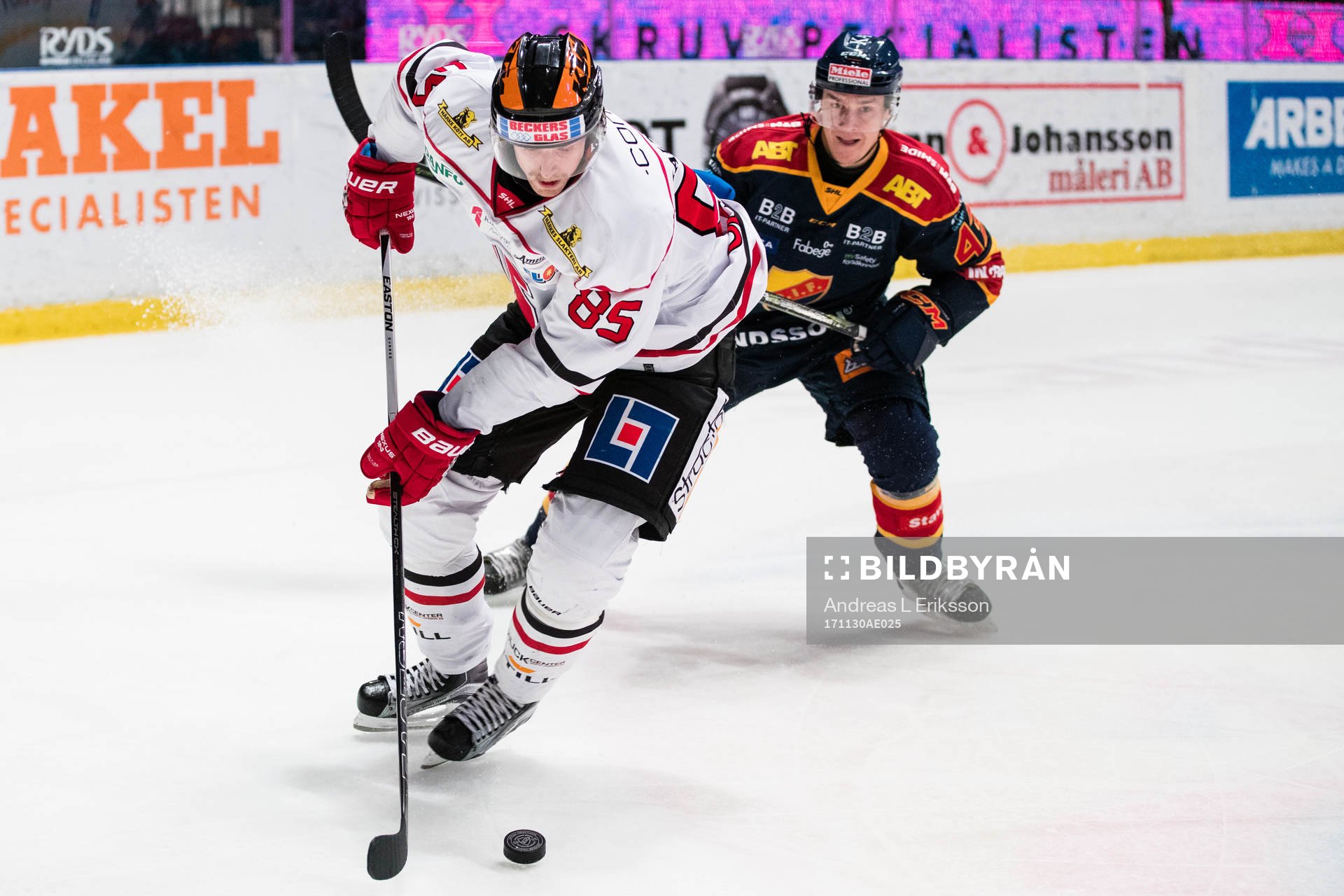 Örebros Kalle Olsson och Djurgårdens Tom Nilsson