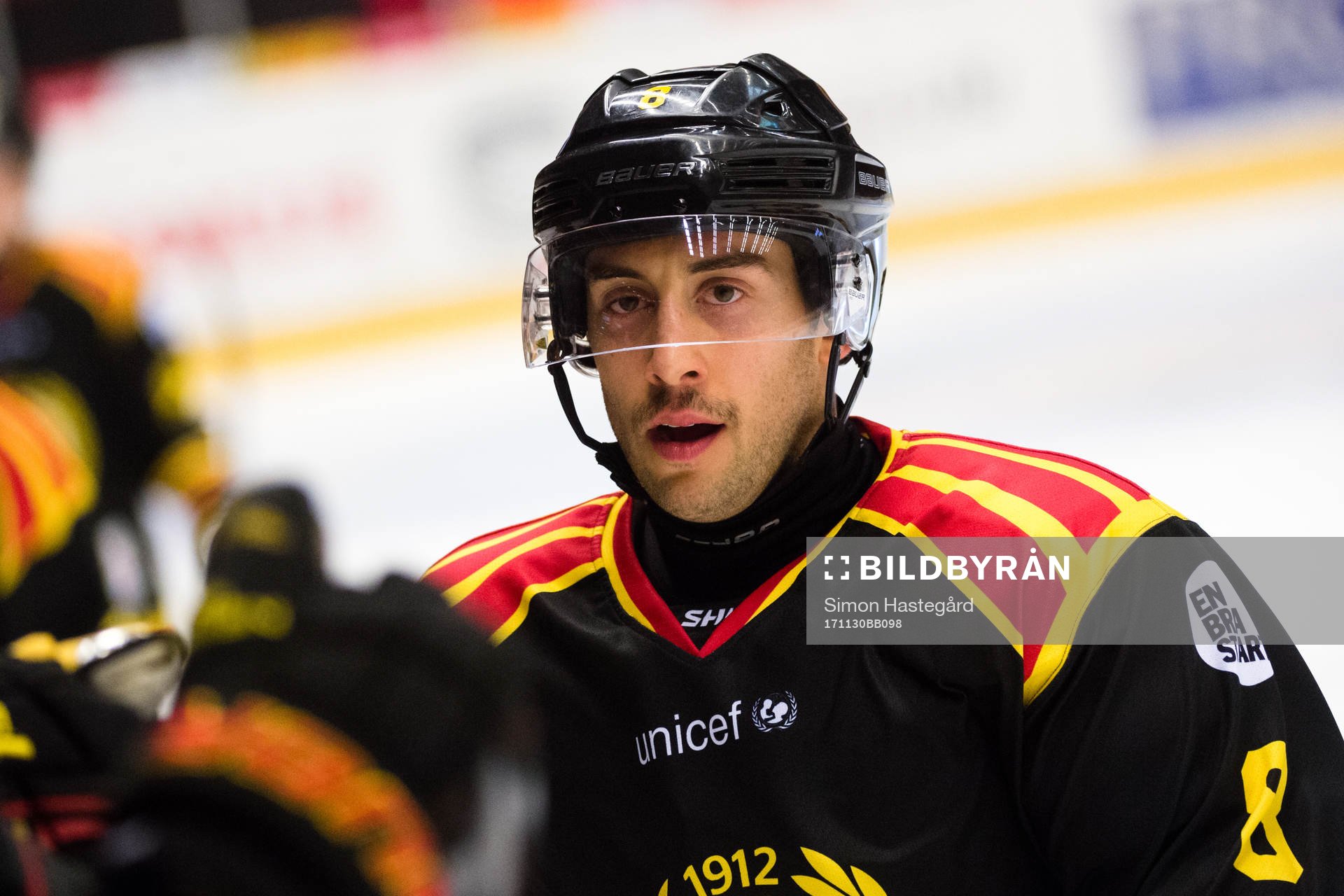 Brynäs Aaron Palushaj jublar