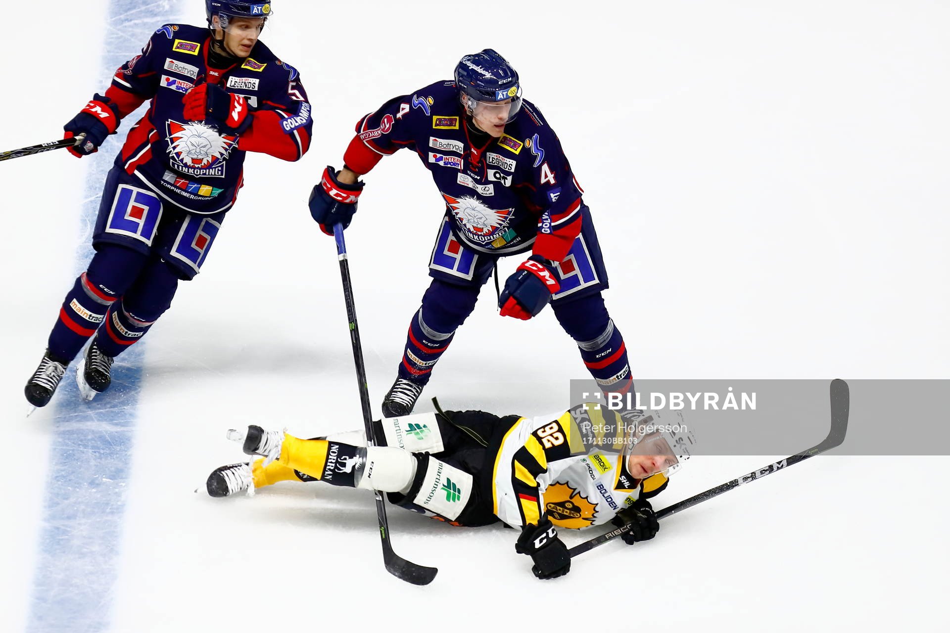Linköpings Niclas Lundgren, Skellefteås Jesper Olofsson