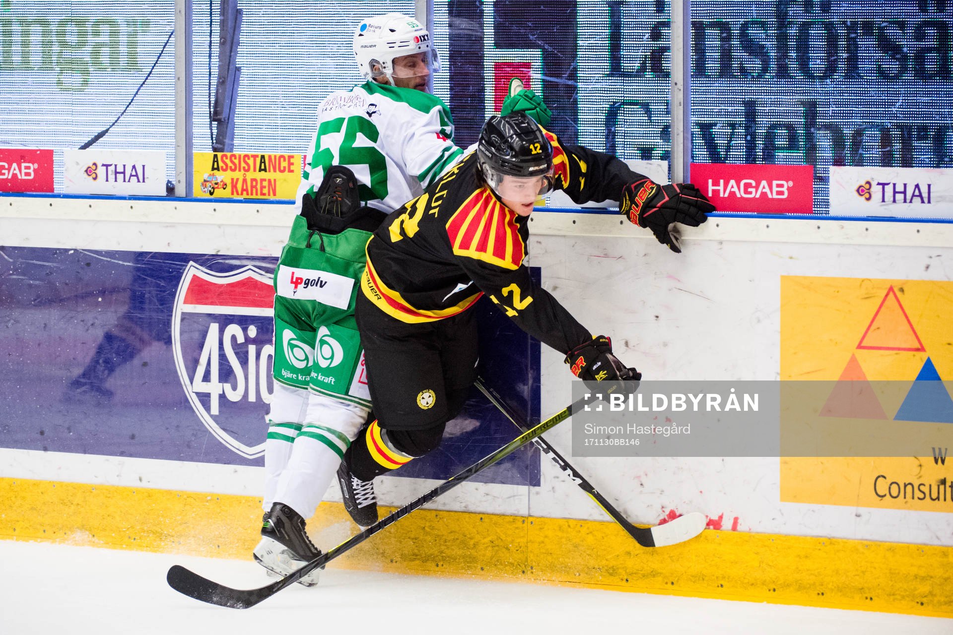 Rögles Ben Youds och Brynäs Samuel Asklöf