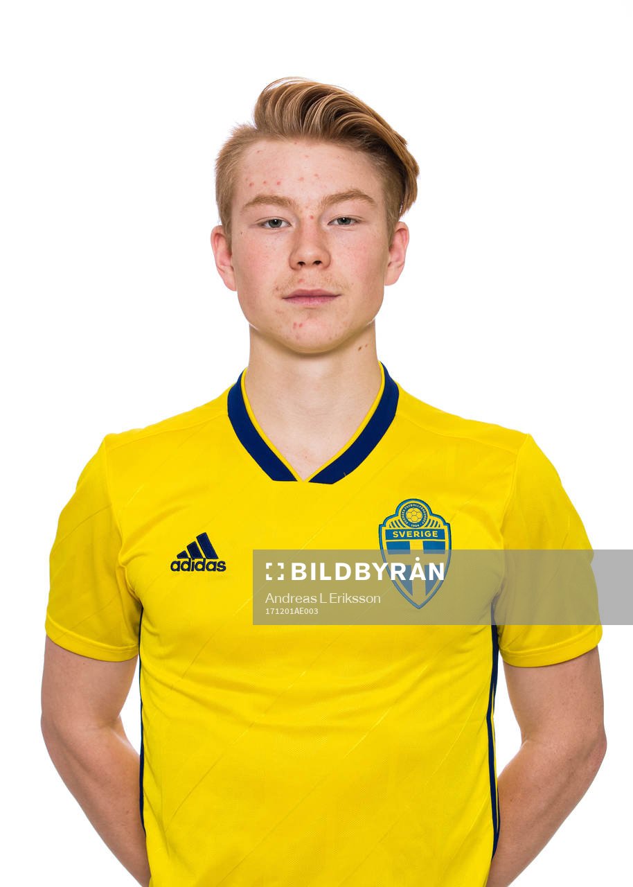 Linus Borgström i P16/01-landslaget