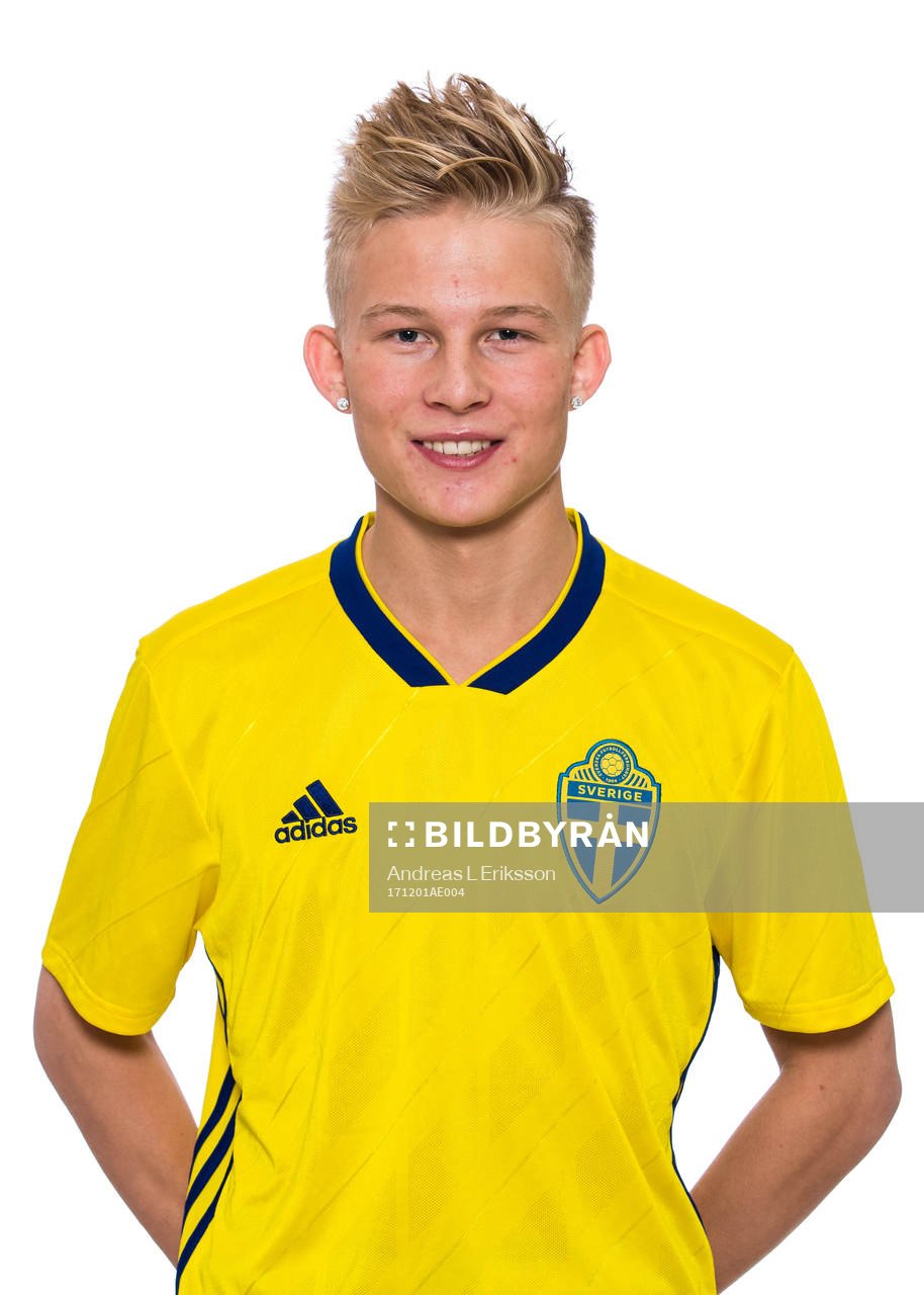 Marcus Bärkroth i P16/01-landslaget