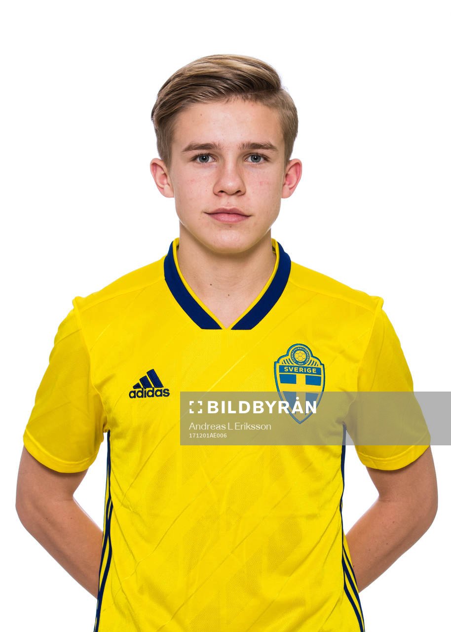 Isak Dahlqvist i P16/01-landslaget