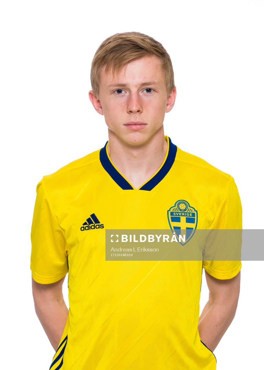 Kevin Fransson i P16/01-landslaget