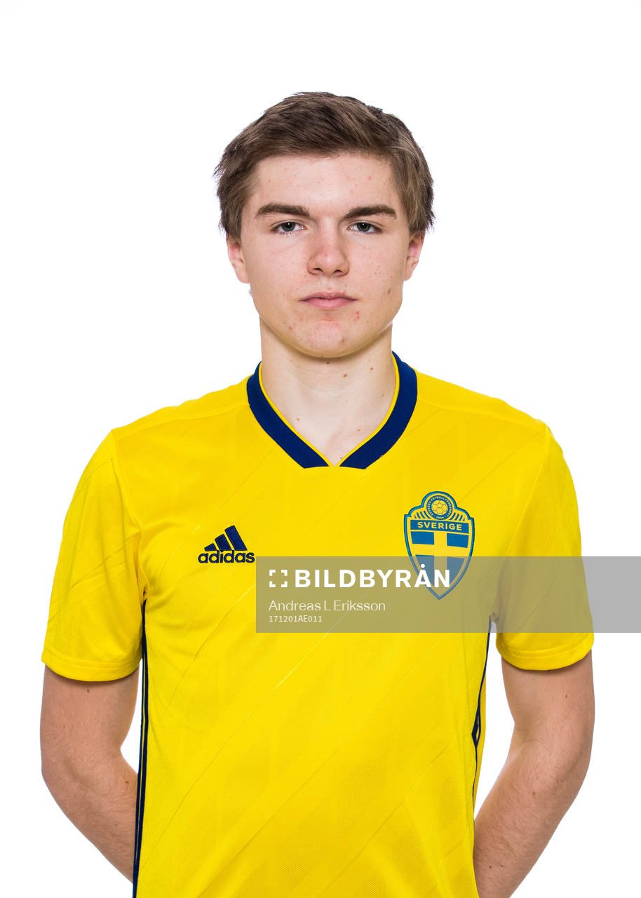 Nils Garpedal i P16/01-landslaget