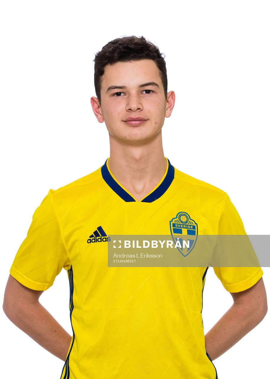 Benjamin Hajdari i P16/01-landslaget