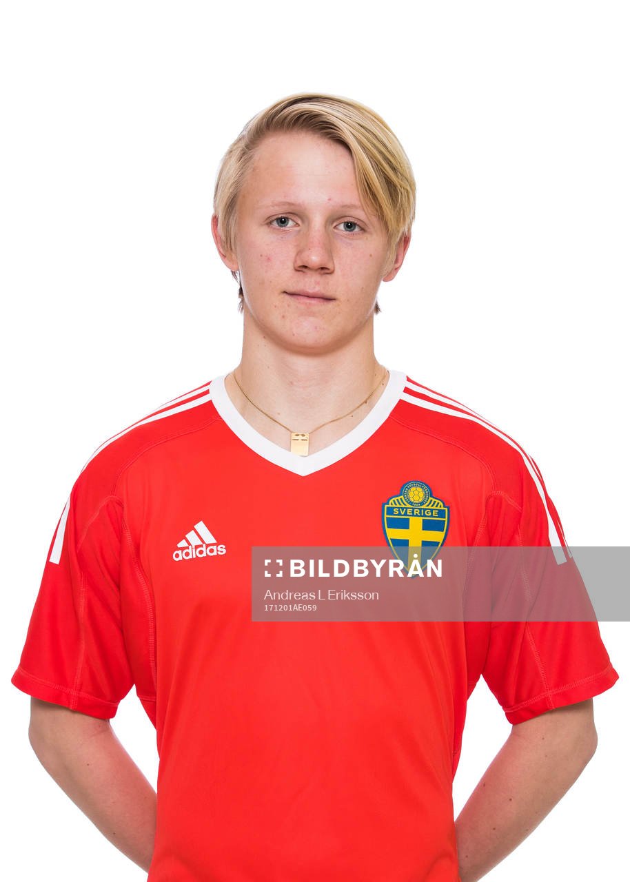 Daniel Lundquist i P16/01-landslaget