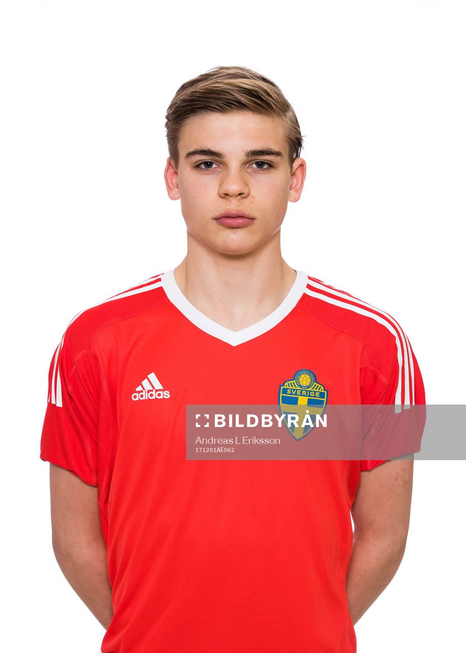 Kristoffer Westerberg i P16/01-landslaget
