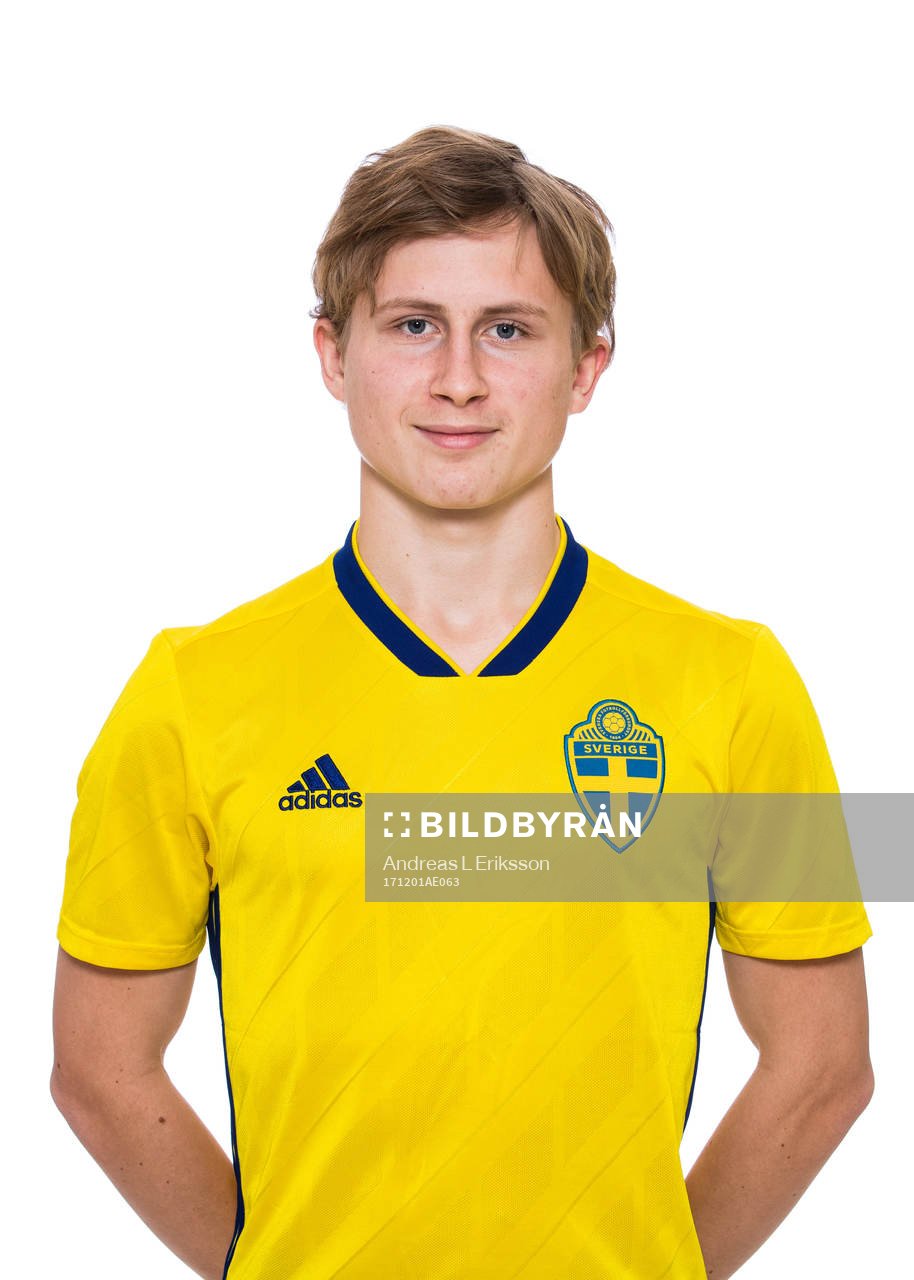 Victor Backman i P16/01-landslaget