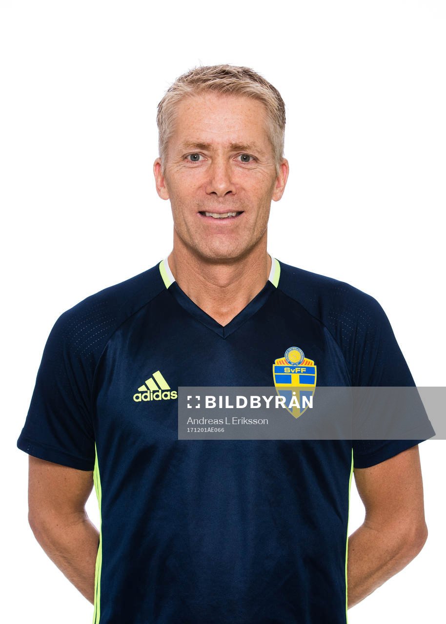 Kjell Johansson, målvaktstränare, i P16/01-landslaget