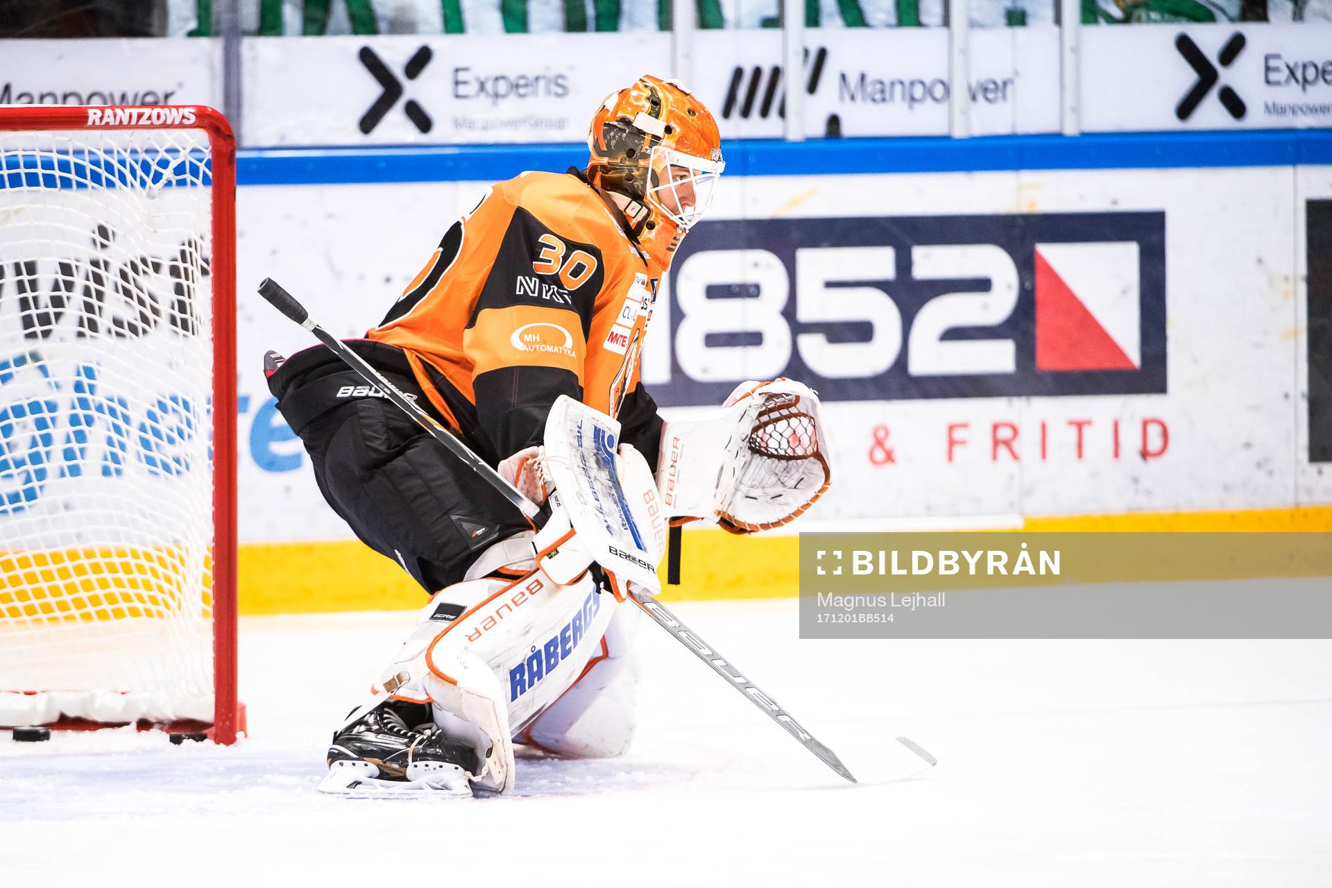 Karlskronas målvakt Henrik Lundberg