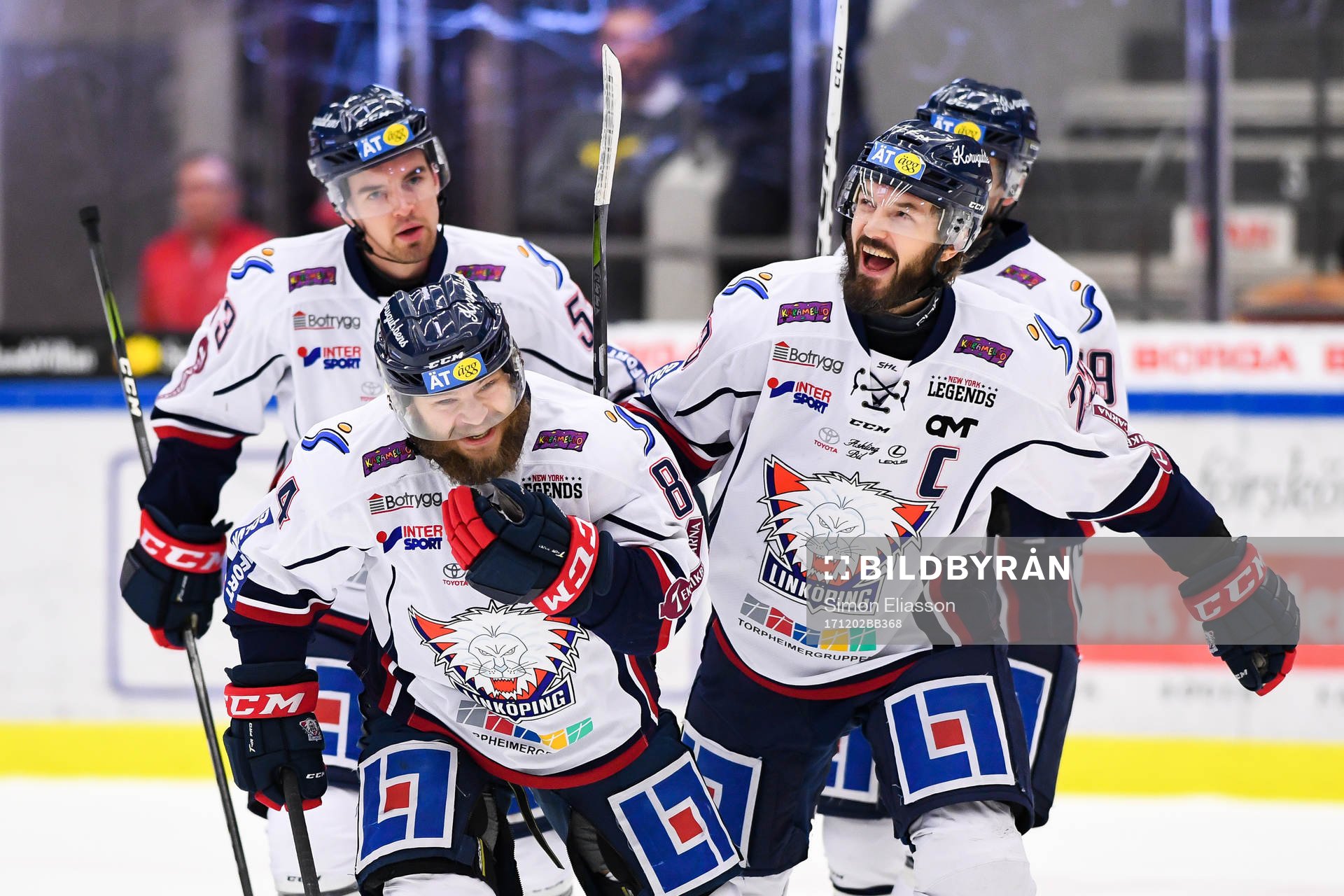 Linköpings Jimmy Andersson jublar
