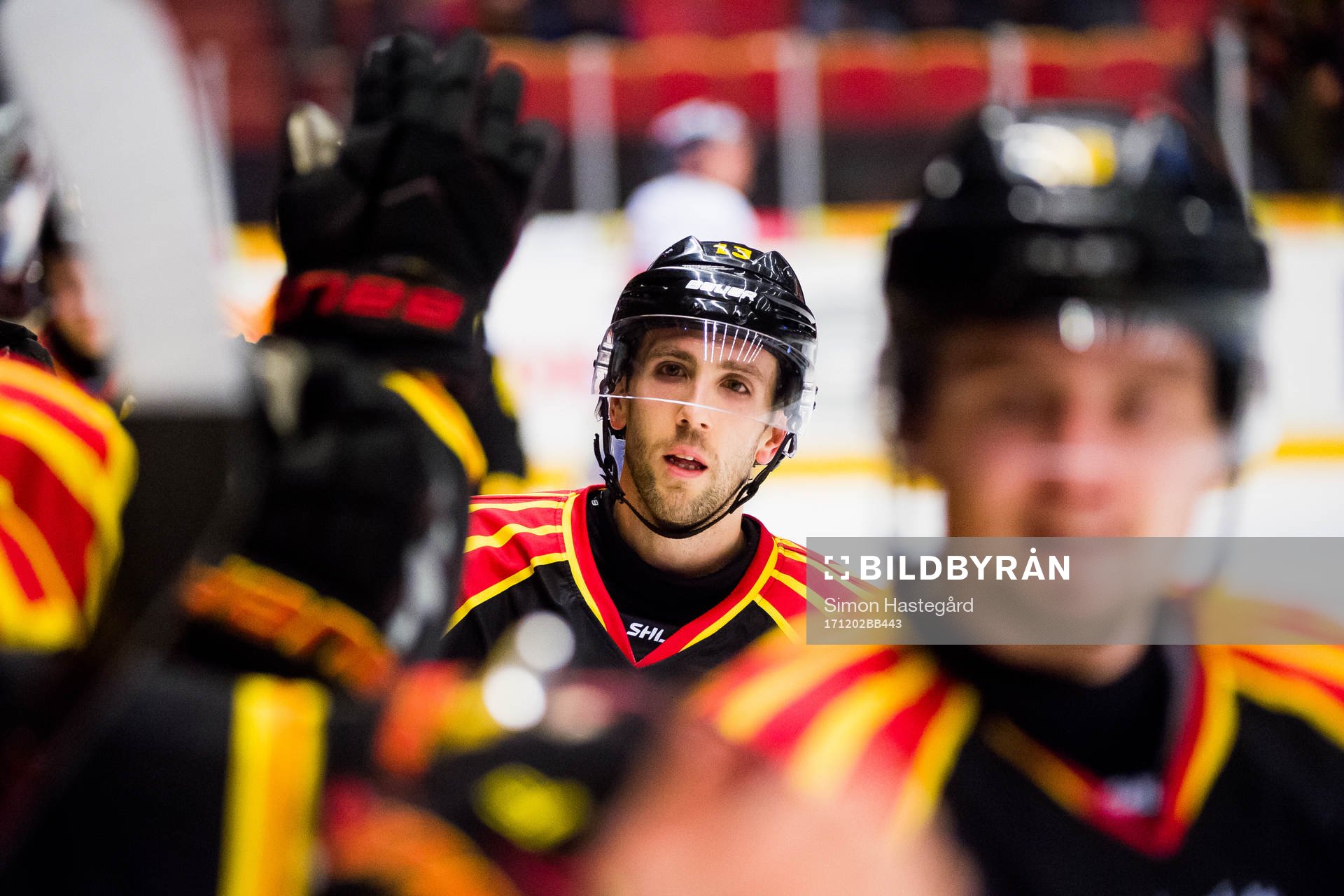 Brynäs Ryan Gunderson jubaler