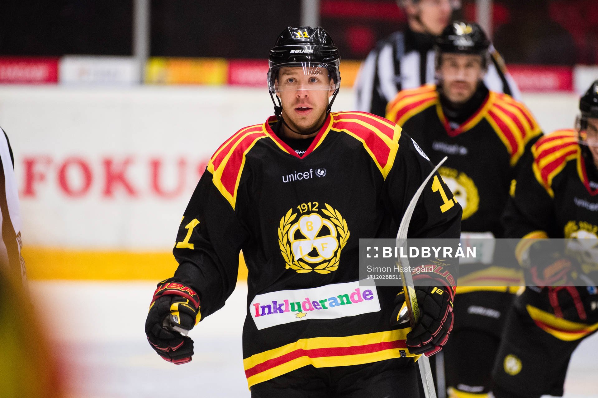 Brynäs Kevin Clark jublar