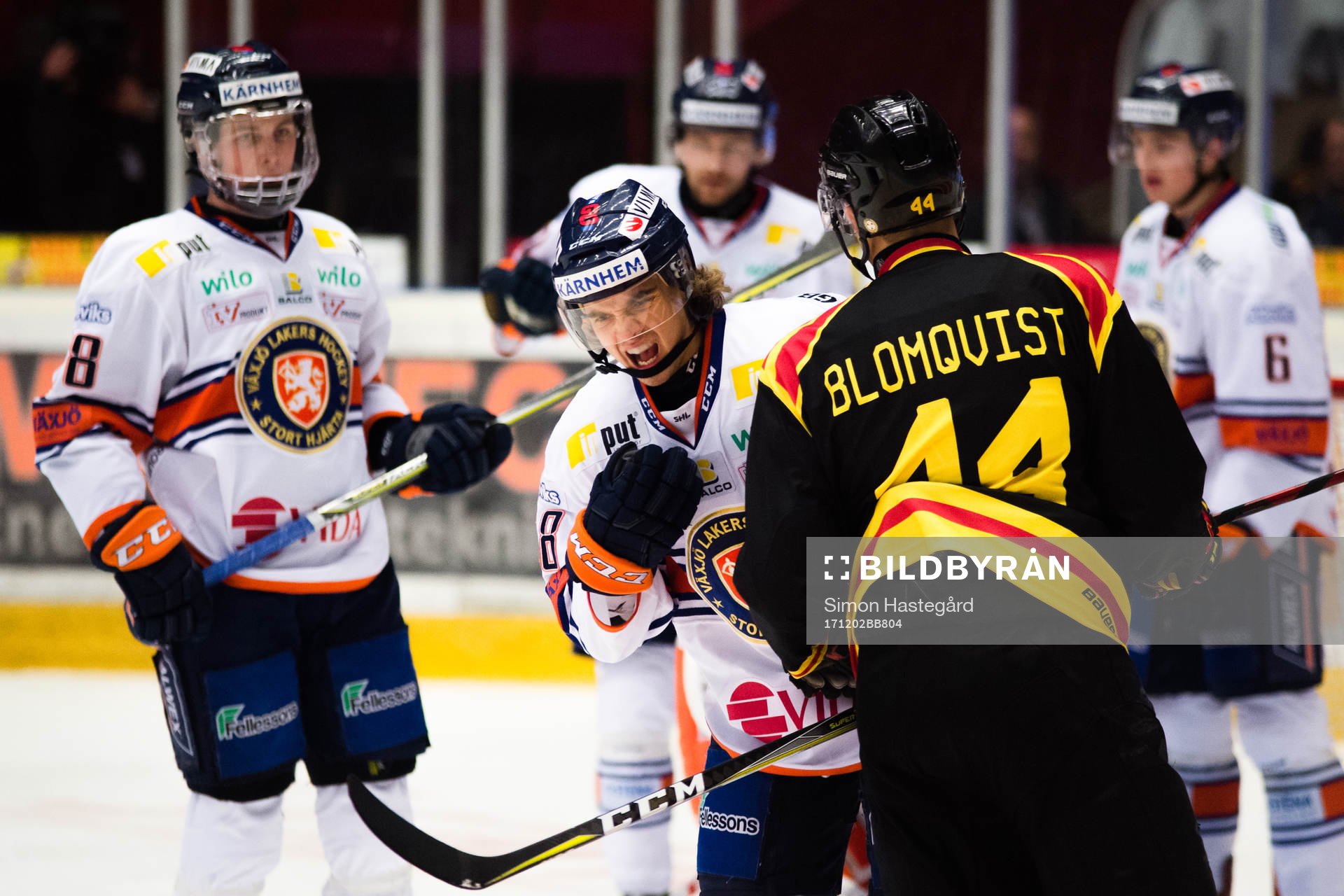 Växjös Adam Brodecki och Brynäs Jacob Blomqvist