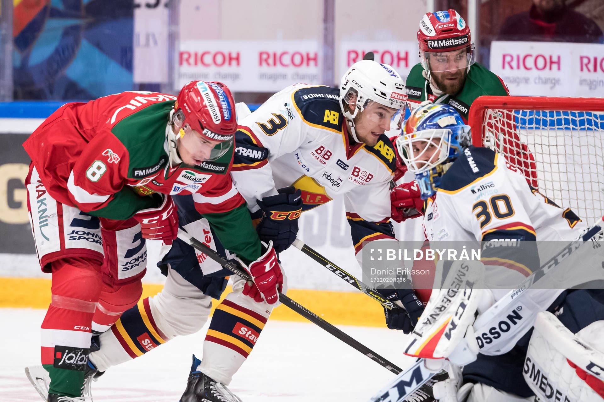 Moras Robin Johansson och Djurgårdens William Lagesson