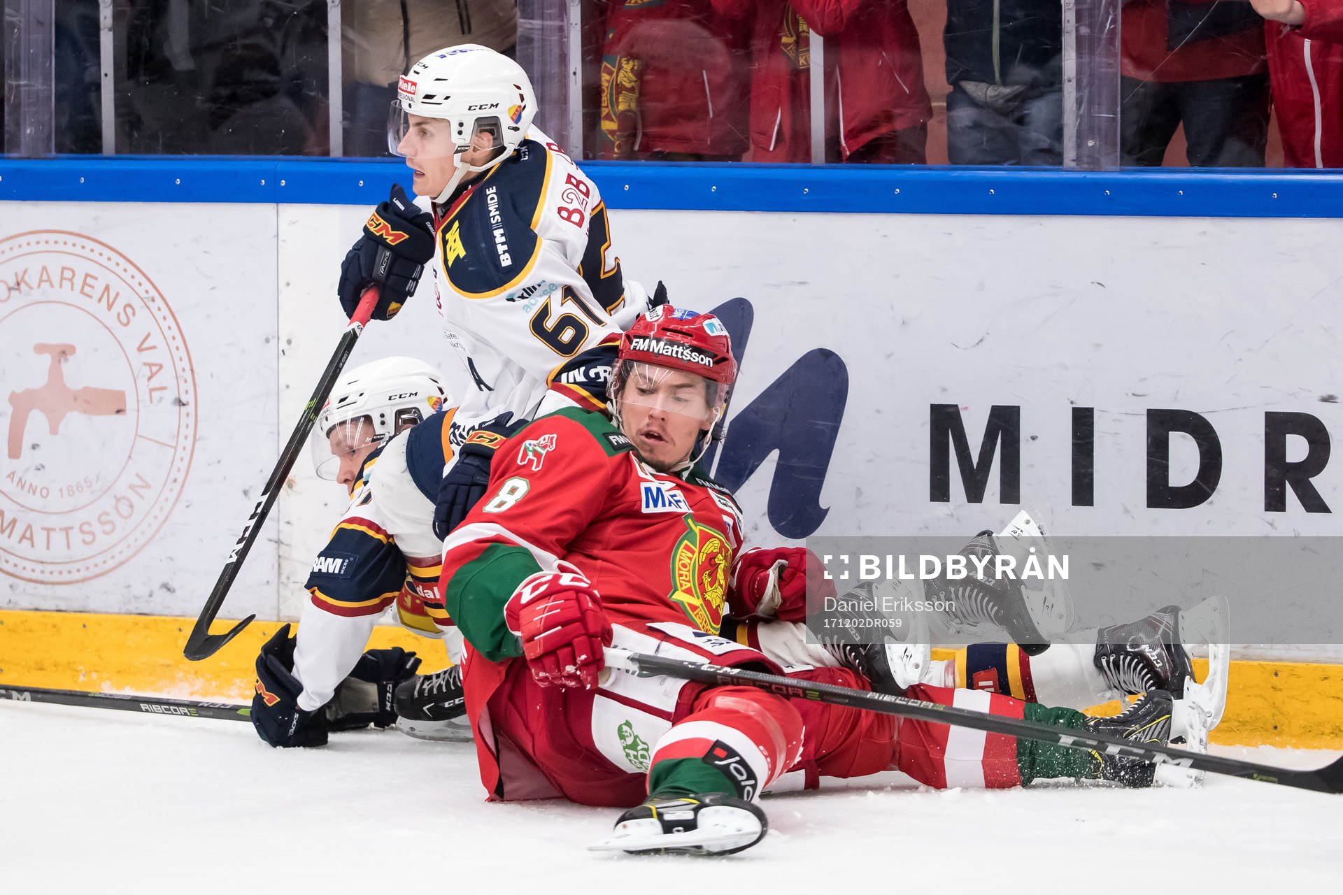 Djurgårdens Markus Ljungh och Andreas Engqvist och Moras