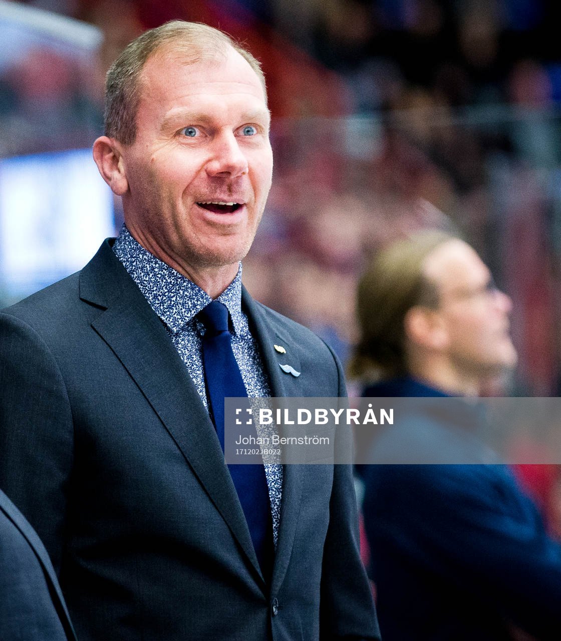 s tränare Johan Lindbom