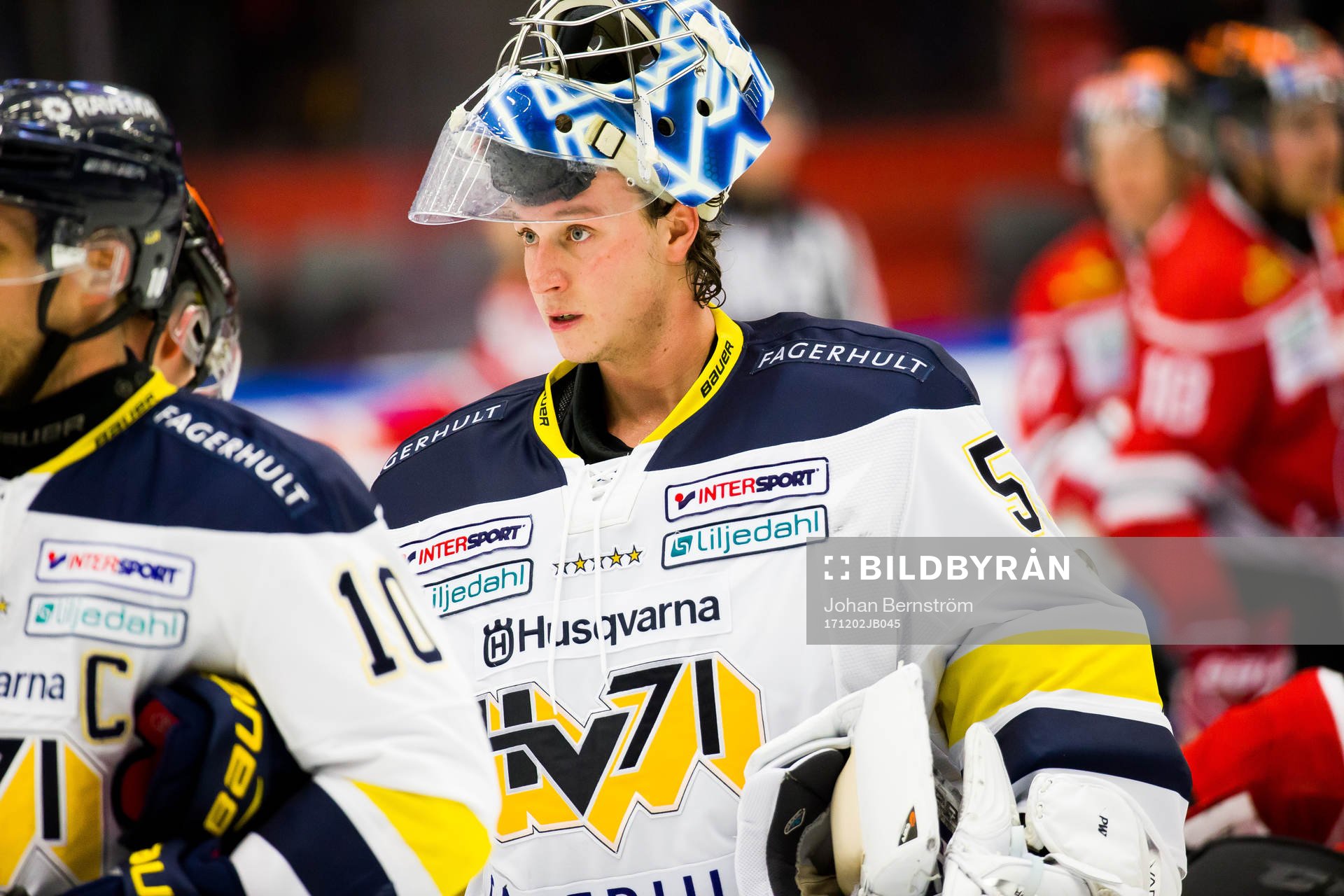 s målvakt Fredrik Pettersson-Wentzel deppar
